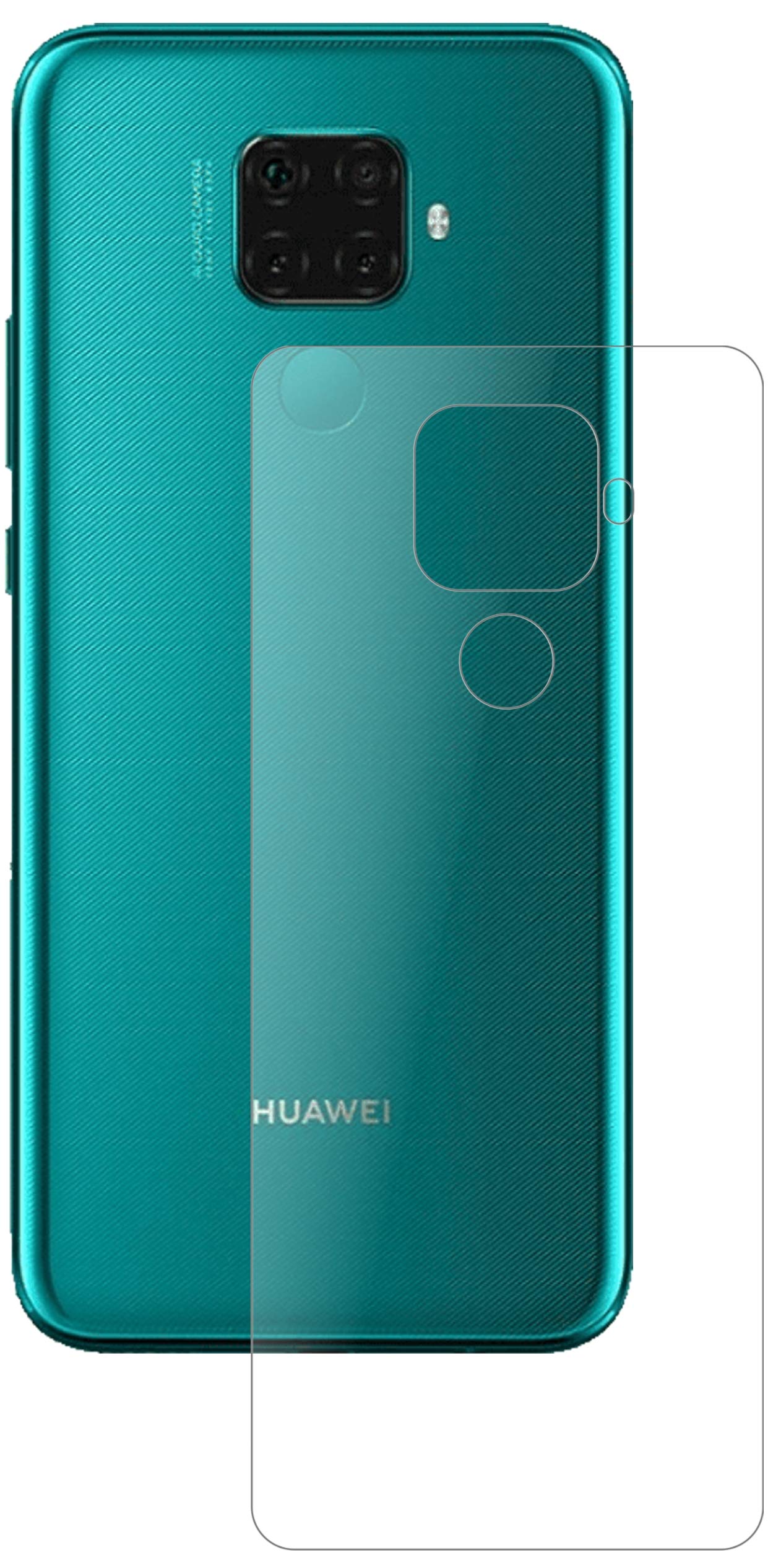 5x Pellicola Protettiva per Huawei P Smart (2020) Protezione Schermo Claro