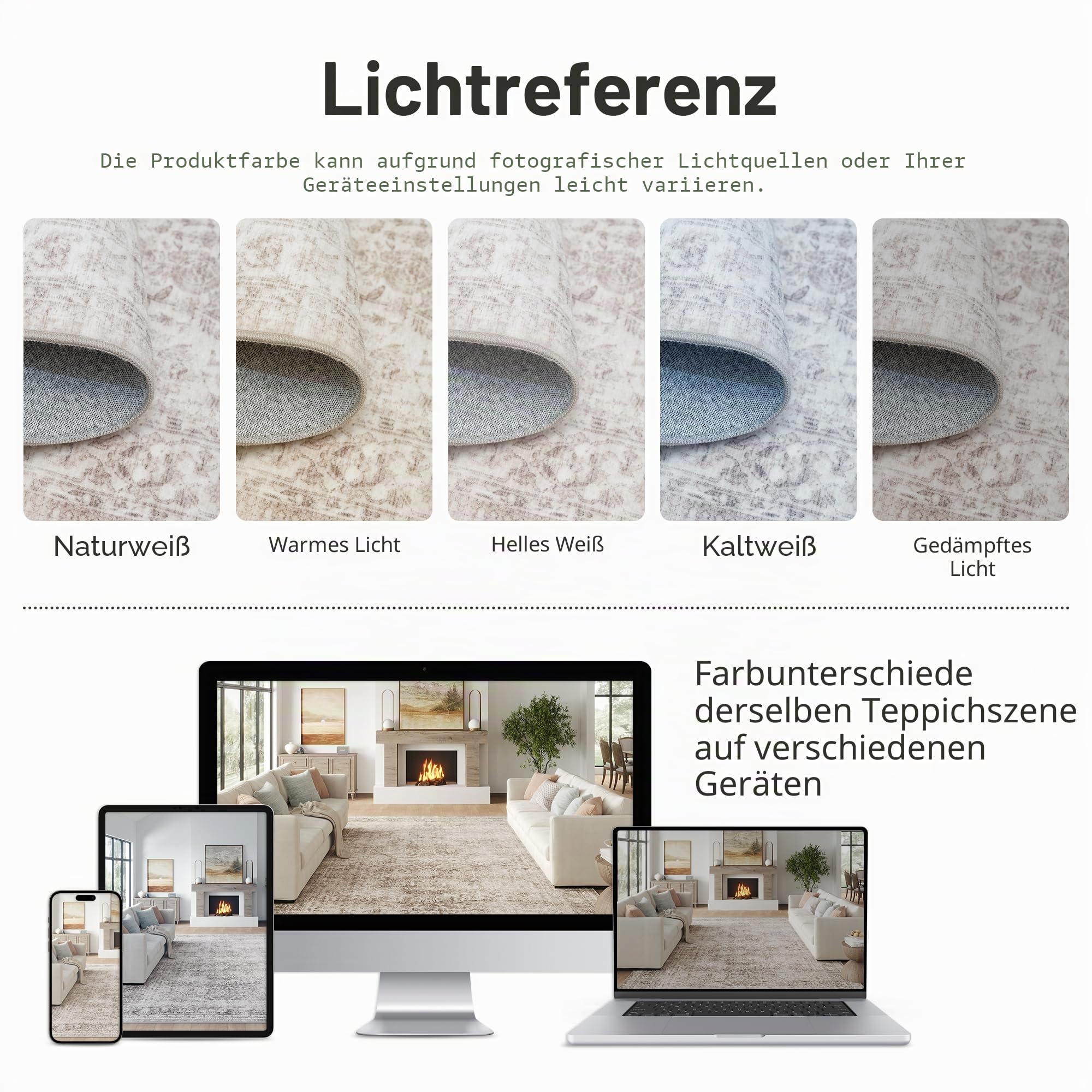 FMFUNCTEX 244x305 cm Waschbarer Teppich Beige Vintage Neutral Used-Look Groß Rutschfest Teppich für Wohnzimmer Schlafzimmer Weich Niedriger Flor Innenmatte Retro Blumenmuster Überwurf Teppich für