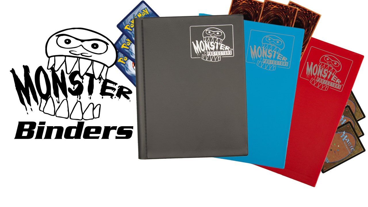 monster trading card binder Amazon.com: The Original Monster Trading Card Album- 20 Side Loading 9-Pocket Per Page TCG Binder- Holds 360 Sleeved Trading Cards- Matte Green- Compatible with Yugioh, Pokemon, MTG Magic the Gathering Cards :