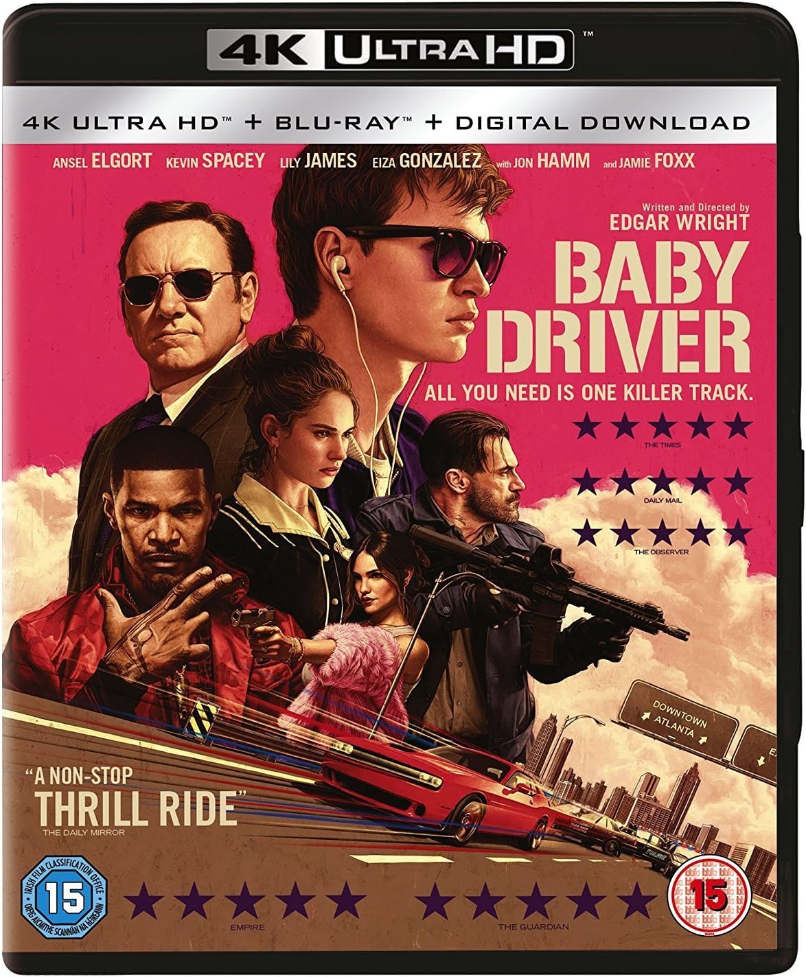 Baby Driver [Blu-ray] [Region B] [2017]