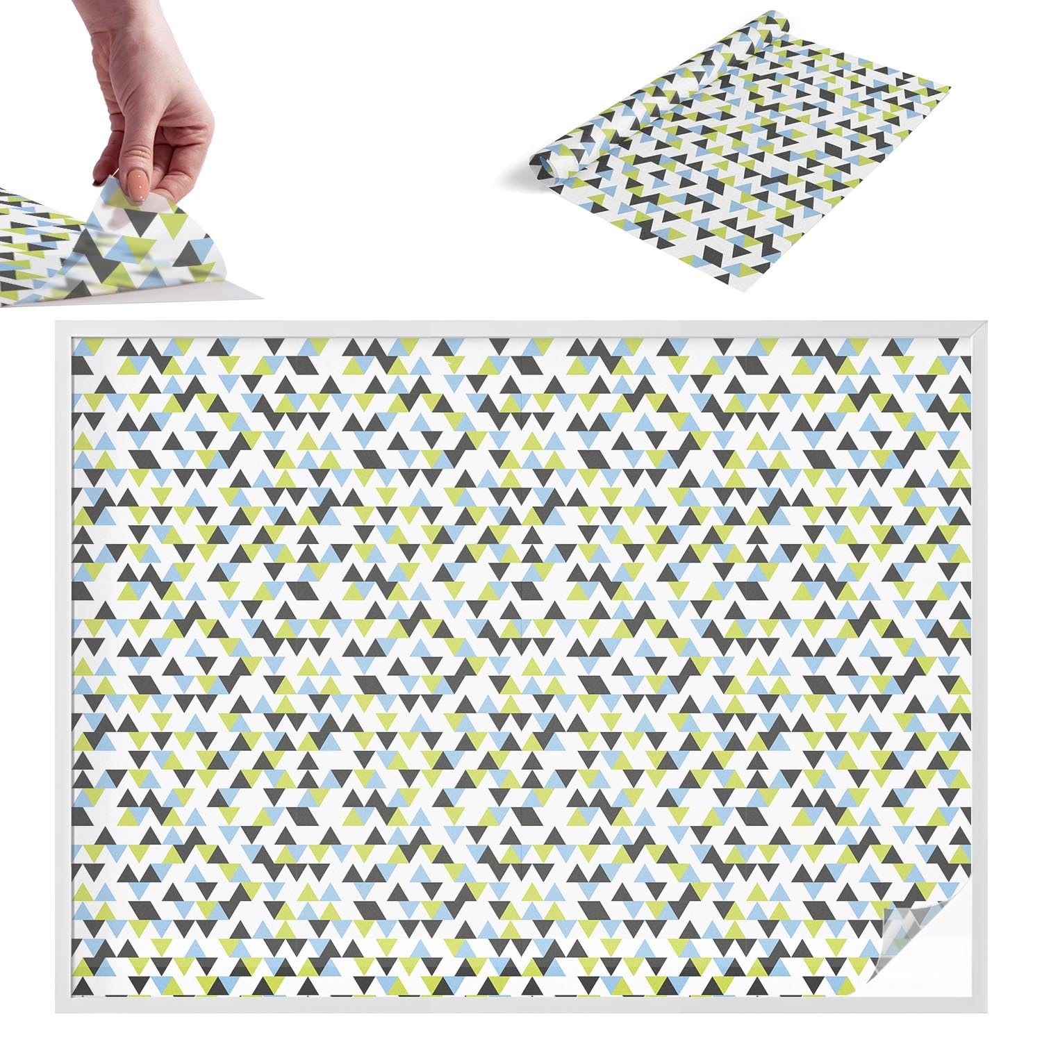 Film dépoli pour vitre adhésif films vitrail décoratif protection PVC anti-UV 200x146