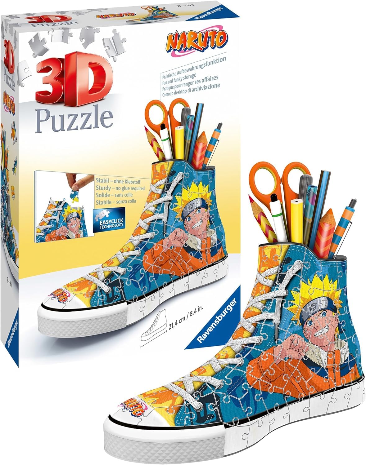 Amazon.com: Ravensburger 3D Puzzle 11543 - Naruto Sneaker