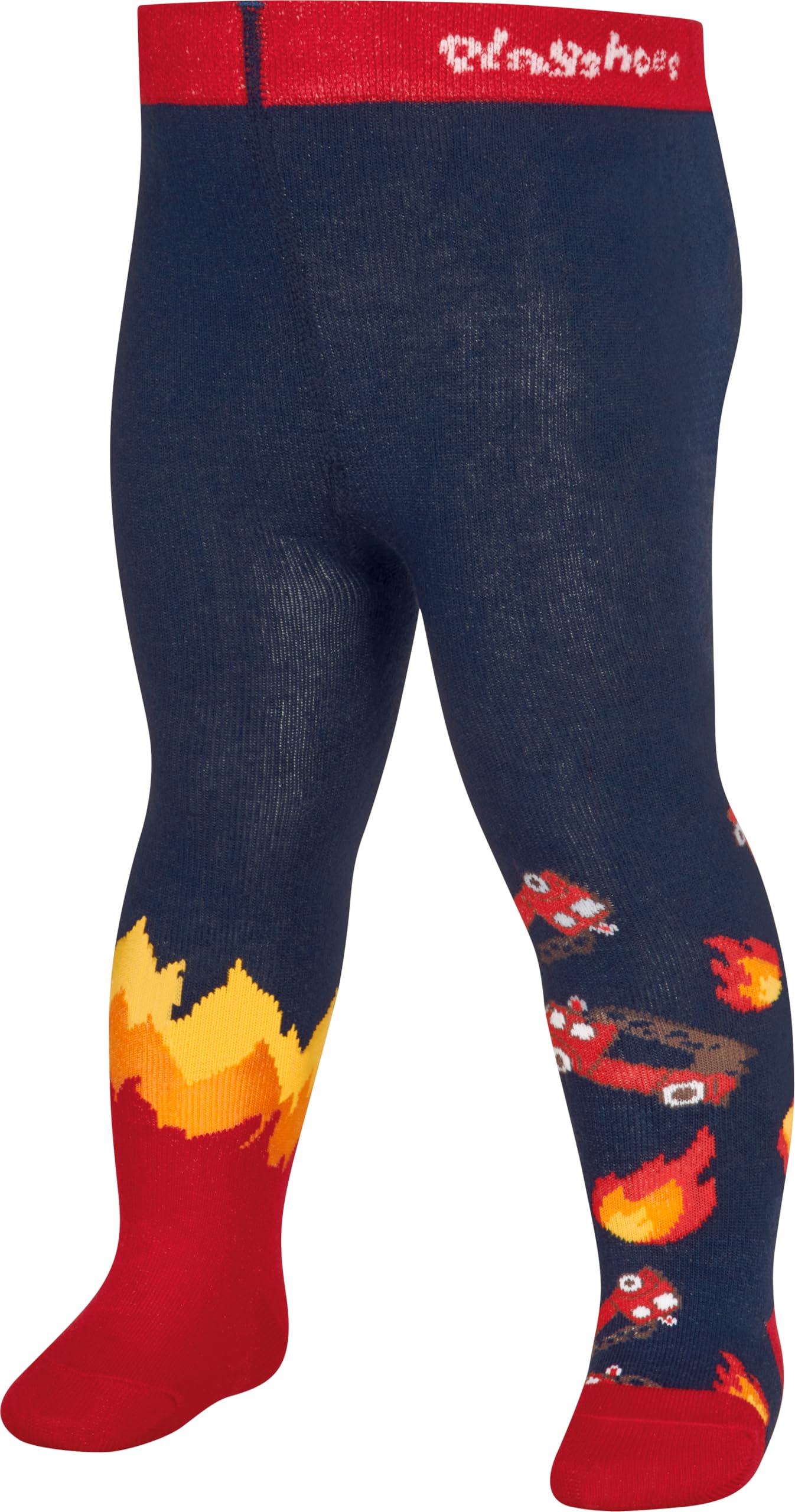 Playshoes Unisex dziecięce rajstopy strażackie, zestaw 2 sztuk, morskie, normalne
