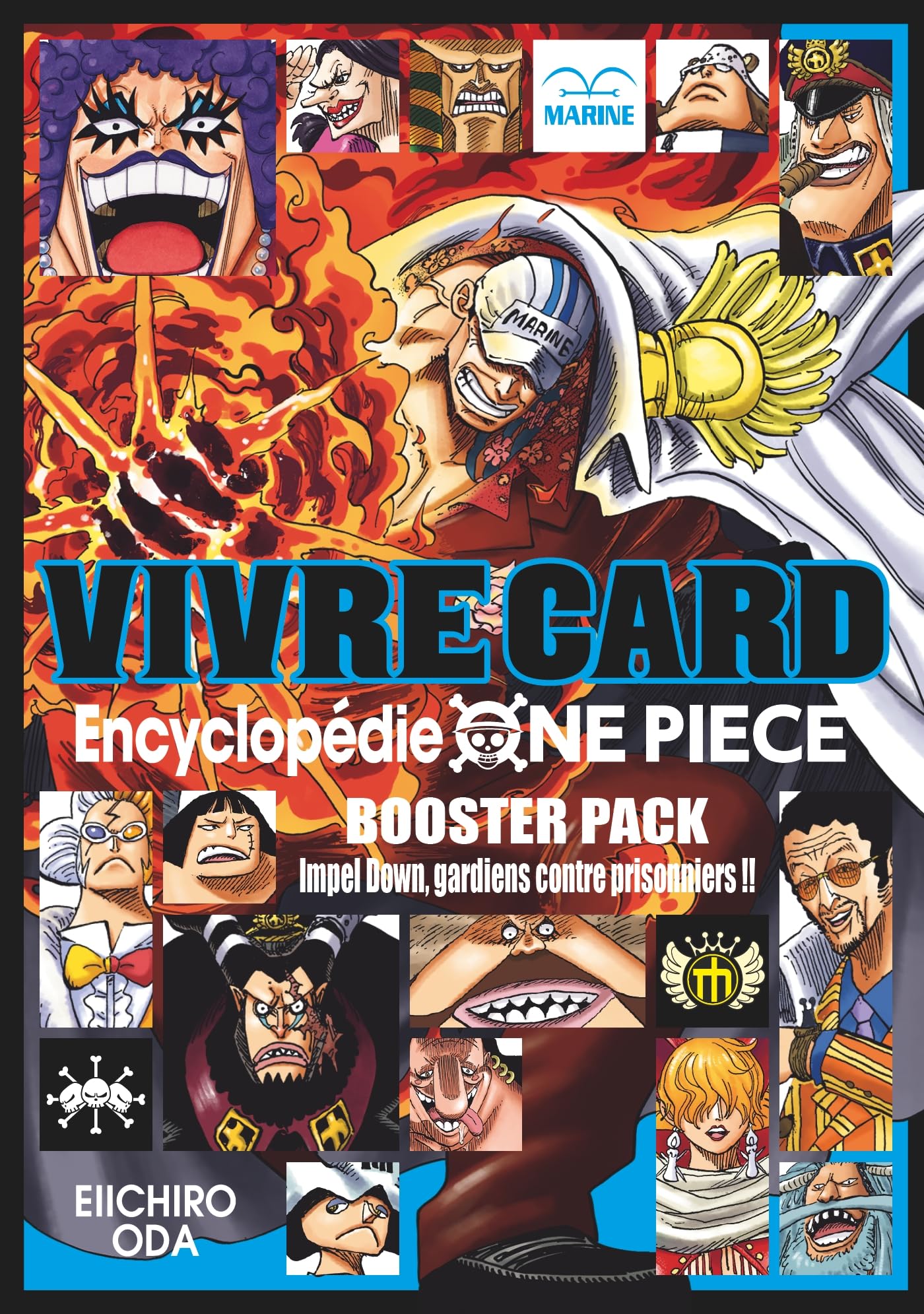 One Piece Vivre Cards - Saison 01 - Tome 05 Impel Down : gardiens contre prisonniers !! - Eiichiro Oda - Glénat - broché - Manga