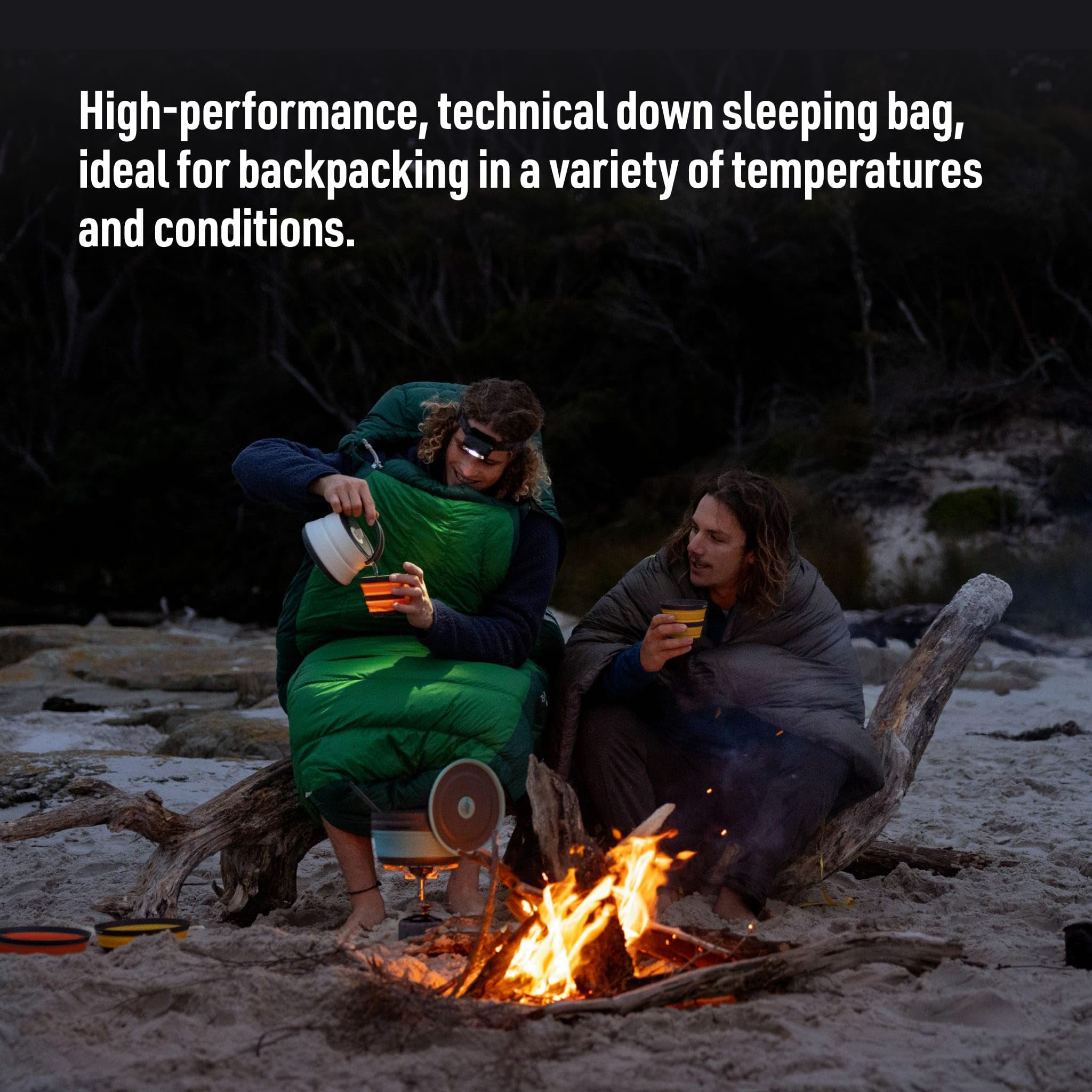 Sea to Summit Ascent Down Sleeping Bag, 30-Degree, Long