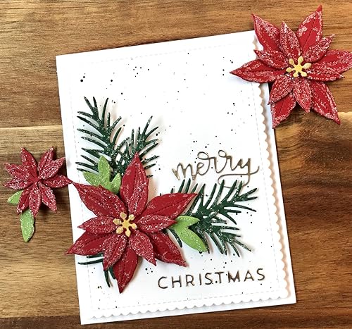 Lapoo Marco de flores 3D de corte de metal para álbumes de recortes, troqueles de corte para manualidades, decoración de tarjetas, papel,