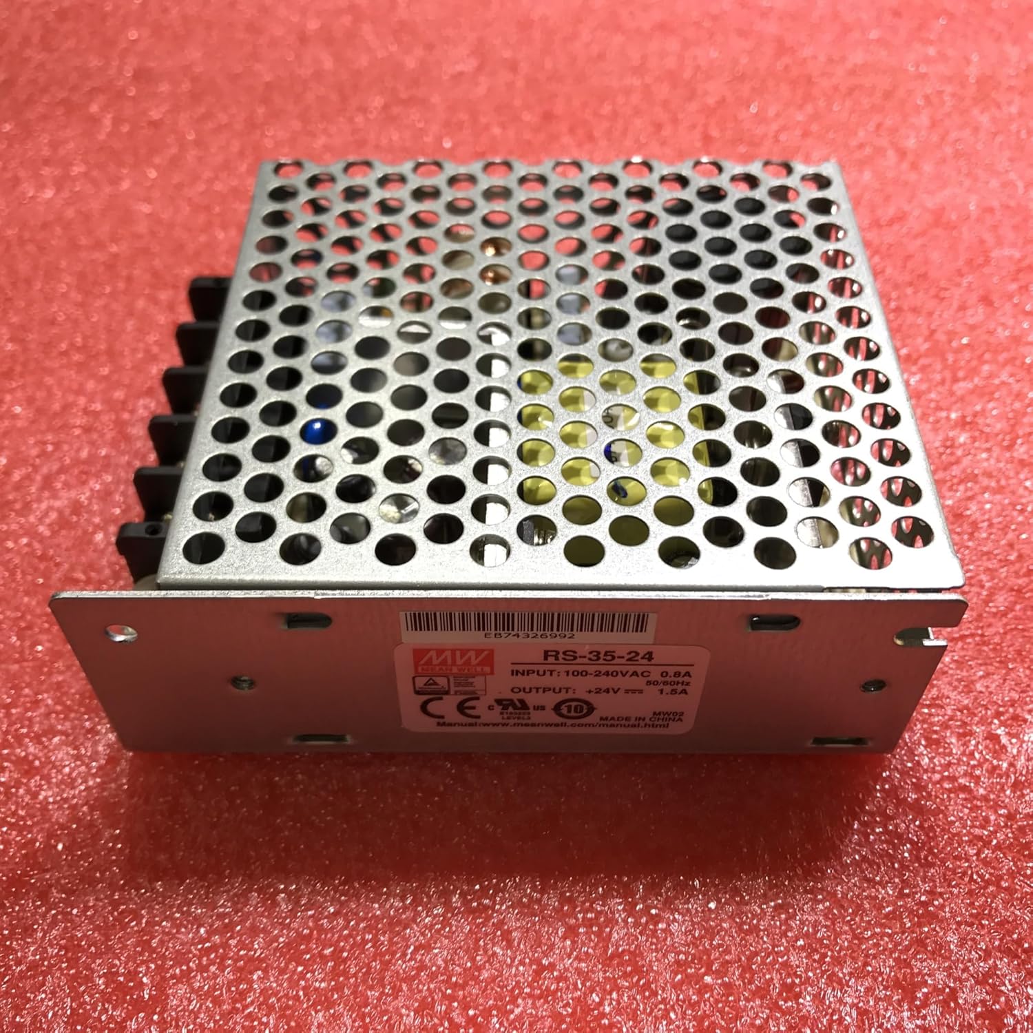 RS-35-3.3/5/12/15/24/48 35W Single-Group Output Switching Power Supply LED Power Indicator(RS-35-24)