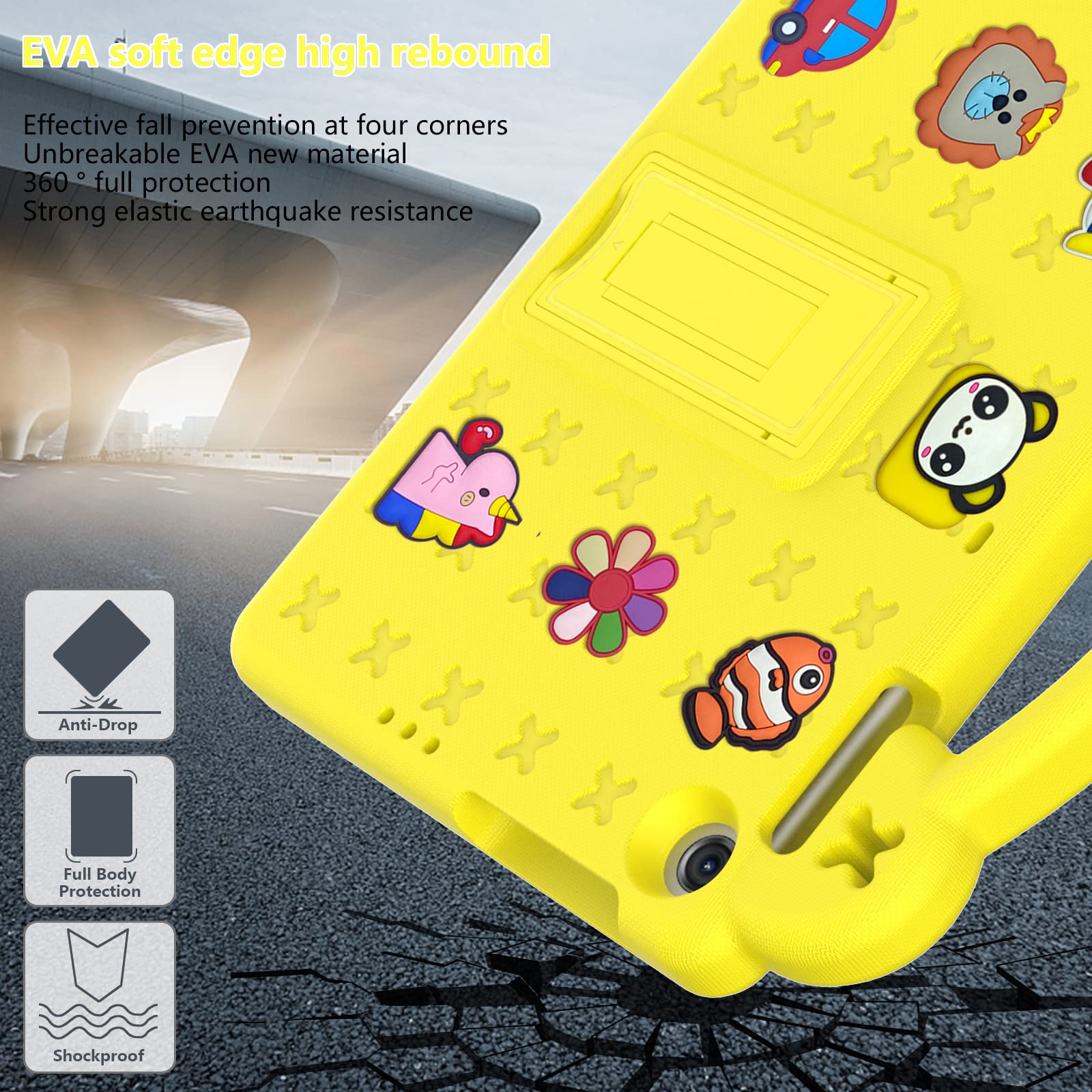 Huawei MatePad T10/T10s Kids Carrying Shockproof Case