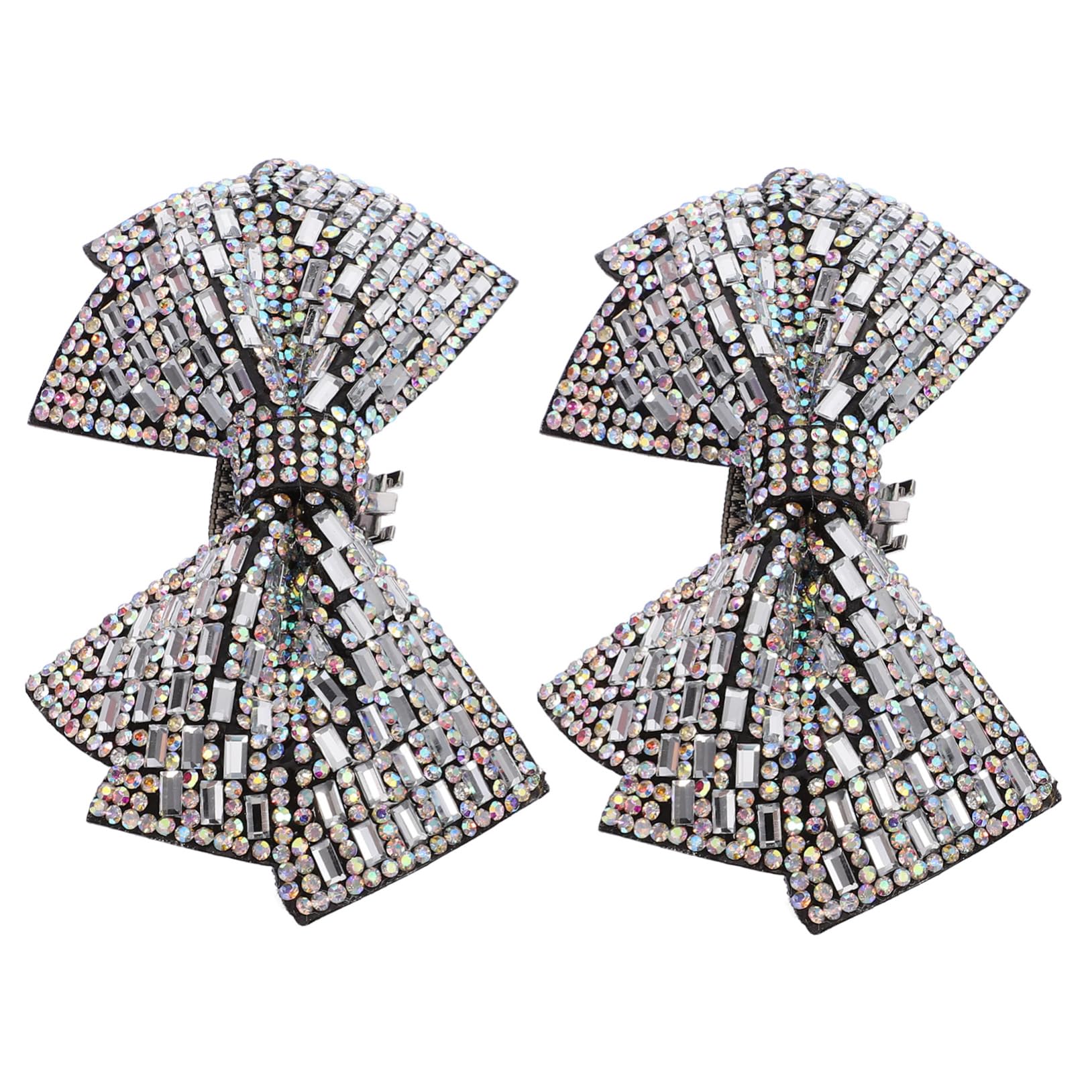 SHERCHPRY fiore scarpa fiocco fermagli per scarpe con fiocco nero e gioielli accessori decorazioni per accessori per ciondoli per da donna