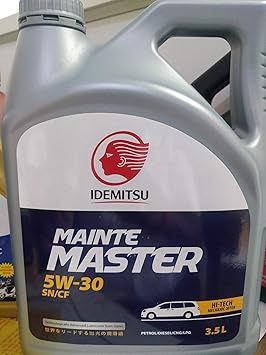 Idemitsu Mainte Master SN/CF 5W-30 Semi Synthetic Petrol & Diesel Engine Oil (3.5 L)