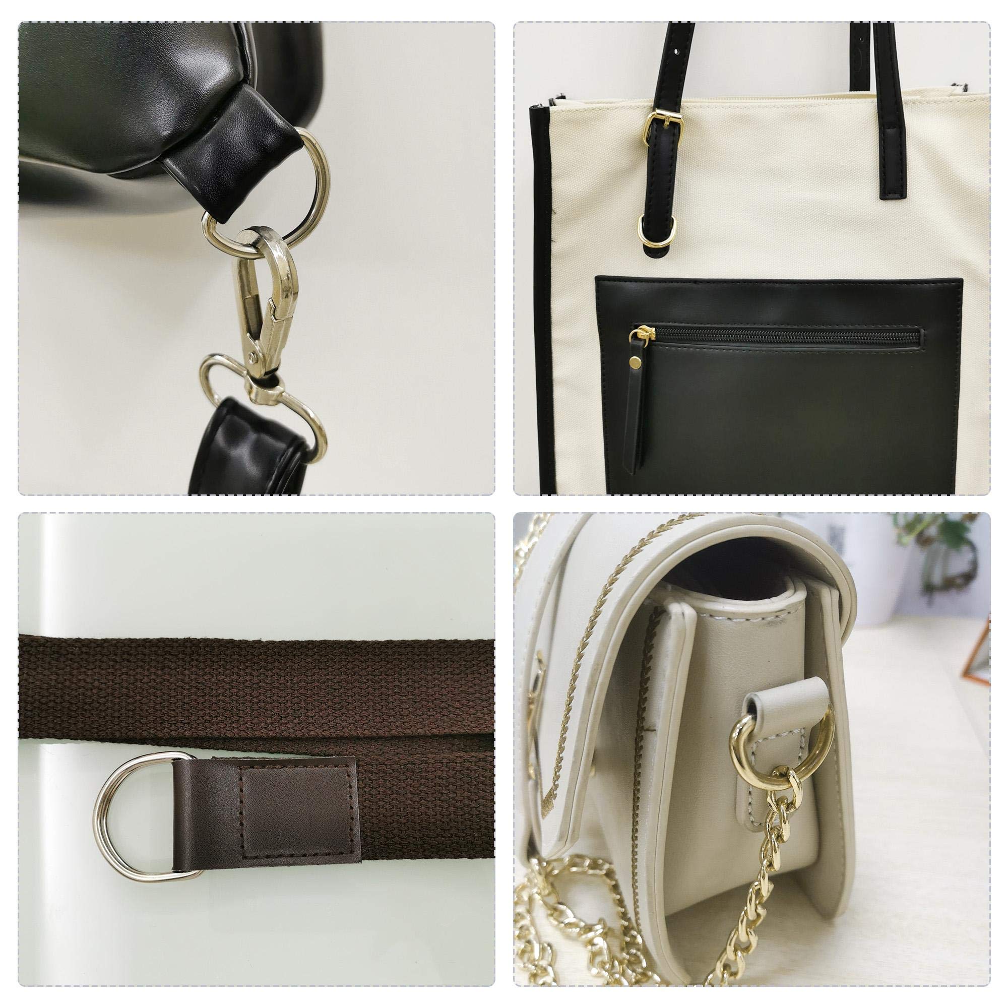 Sourcing Map Boucle Anneau 10mm Métal Pour Sangles Sacs Ceintures