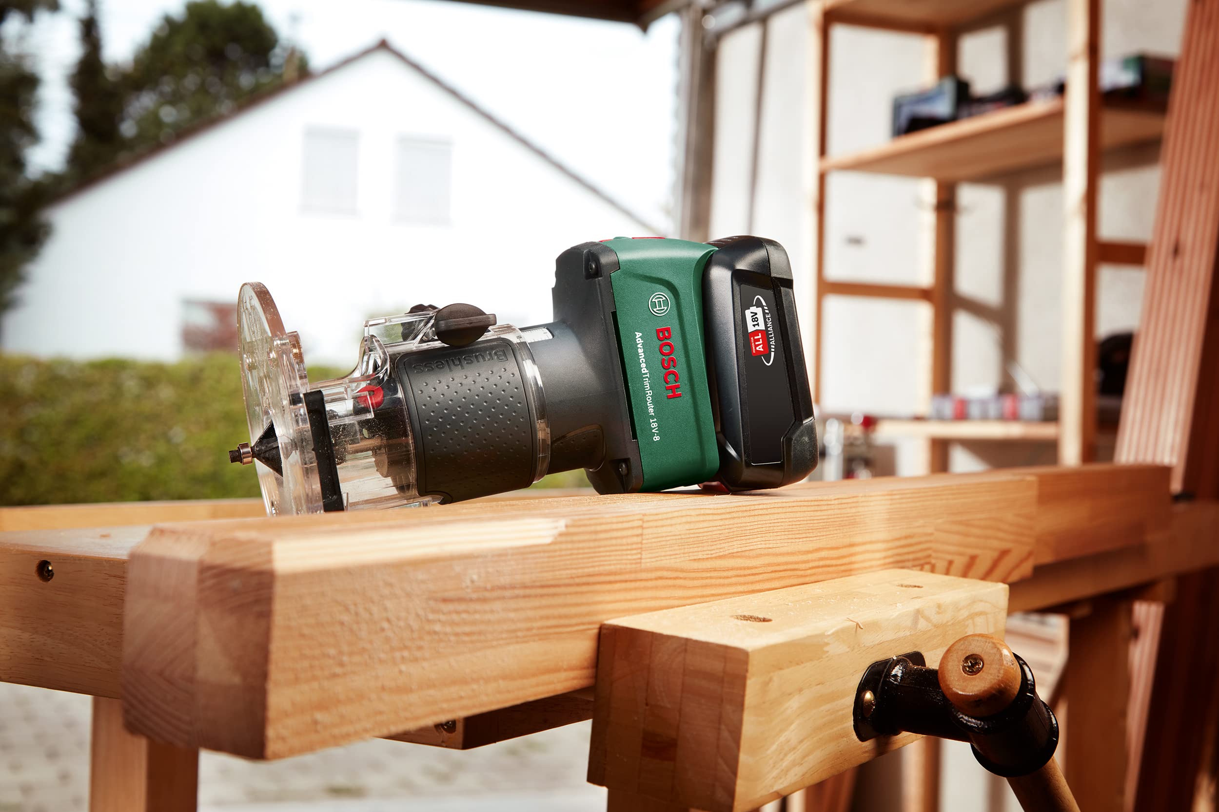 Bosch Accessories x szczypce zaciskowe z nakrętką ślepą 6 mm (do Bosch Advanced TrimRouter 18V-8, akcesoria do frezarki)