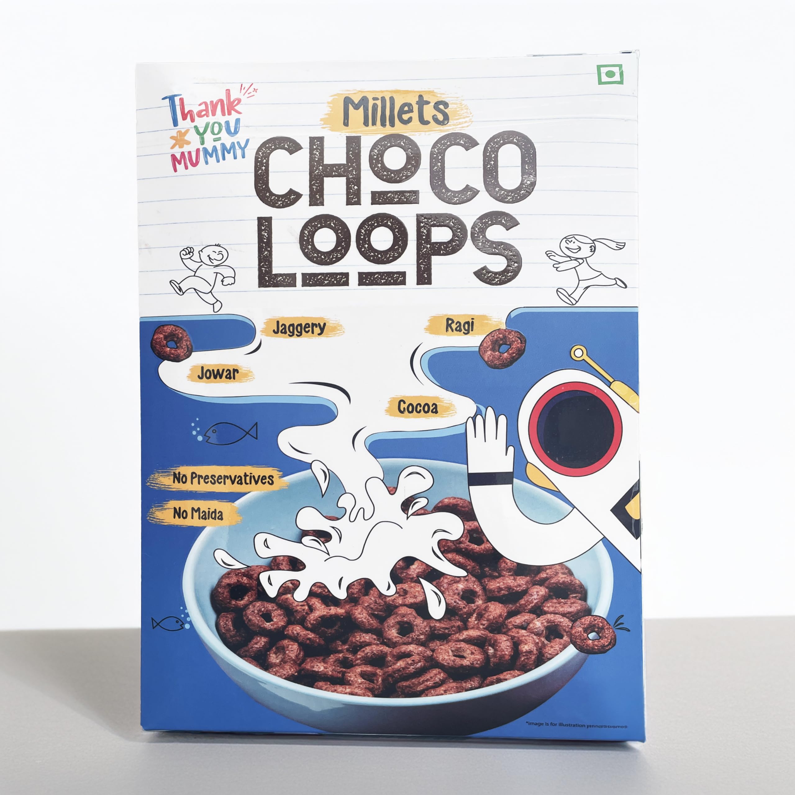 See full amazon price history chart for Thank You Mummy Breakfast Choco Loops Cereal | Kids Approved | High In Protein, Calcium | No Maida | Millets power - Ragi & Jowar Thank You Mummy Breakfast Choco Loops Cereal | Kids Approved | High In Protein, Calcium | No Maida | Millets power - Ragi & Jowar (B0DBRNZH73) Amazon Price History, Amazon Price Tracker