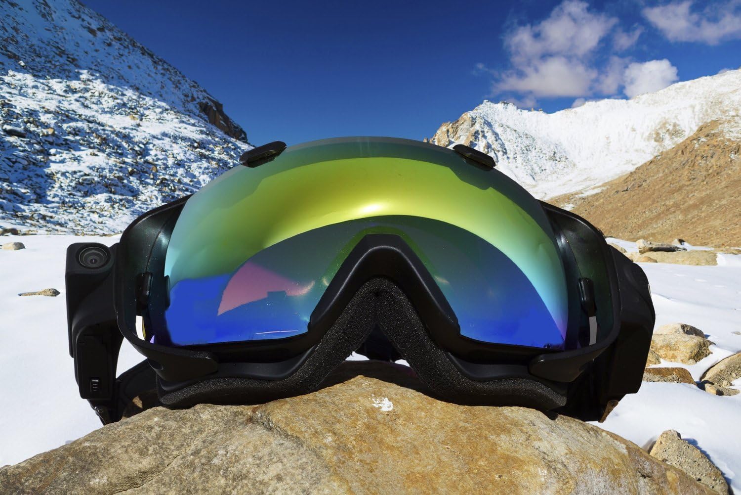 Cyclops Gear CGAVALANCHEBLK Cyclopsgear Cgavalancheblk Snow Goggles 1080p Hd Cam Black