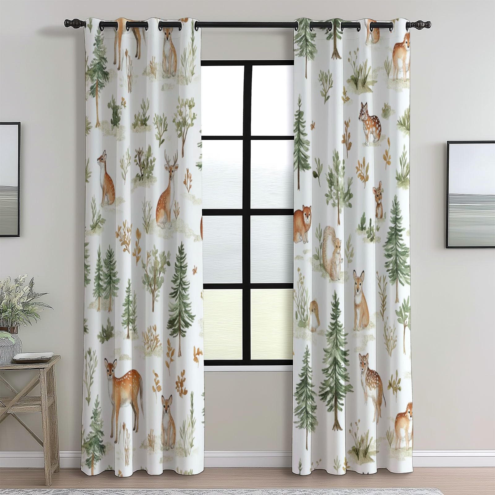 Cartoon Animal Cat Sheer Voile Curtains For Living Room Bedroom Printed Tulle Window Curtain Luxury Home Balcony Decor Drapes - View #9