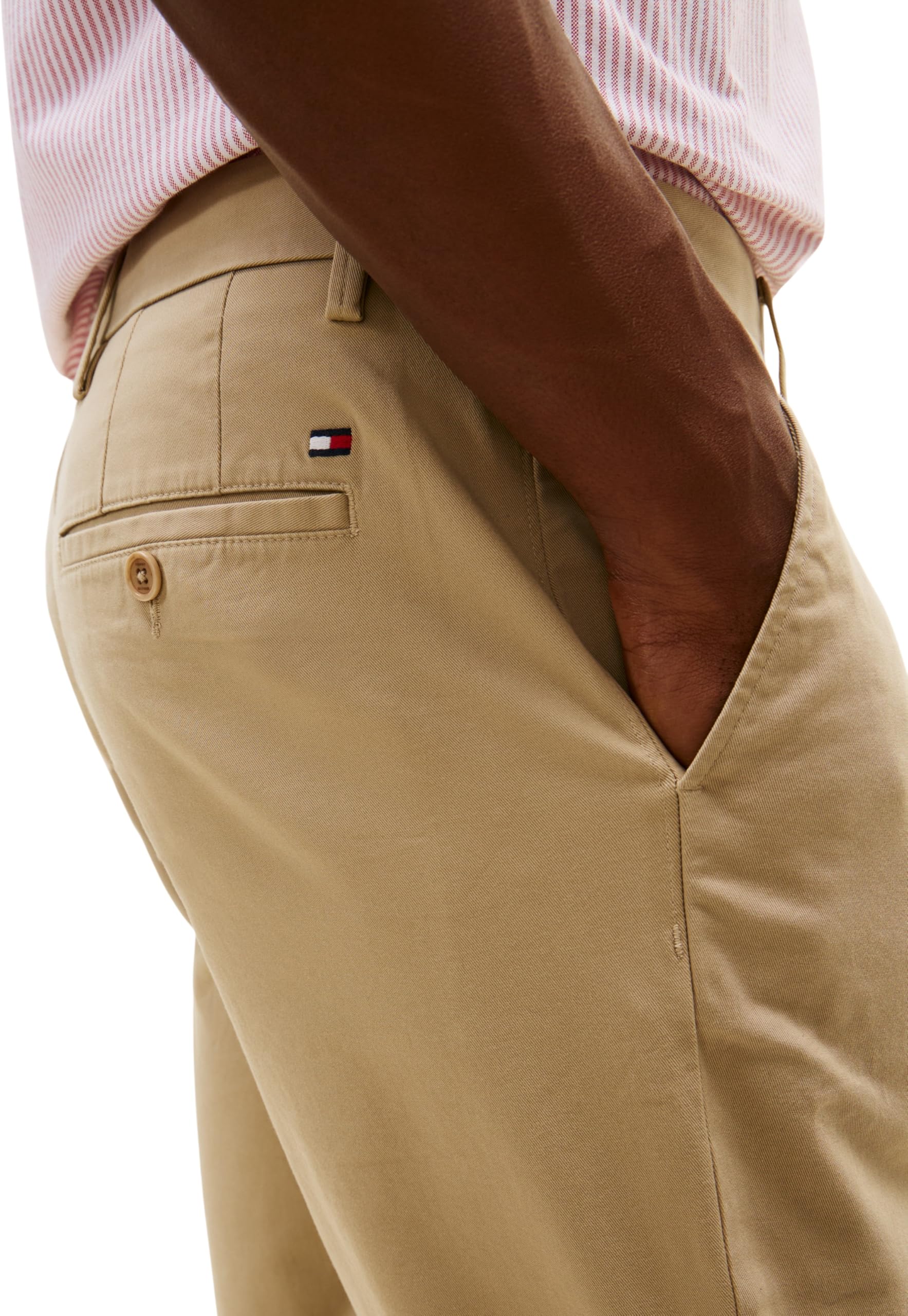 Tommy Hilfiger Herren Hose Core Denton 1985 Pima Cotton Chino