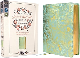 NIV, Journal the Word Bible for Women (Perfect for Note-Taking), Leather...