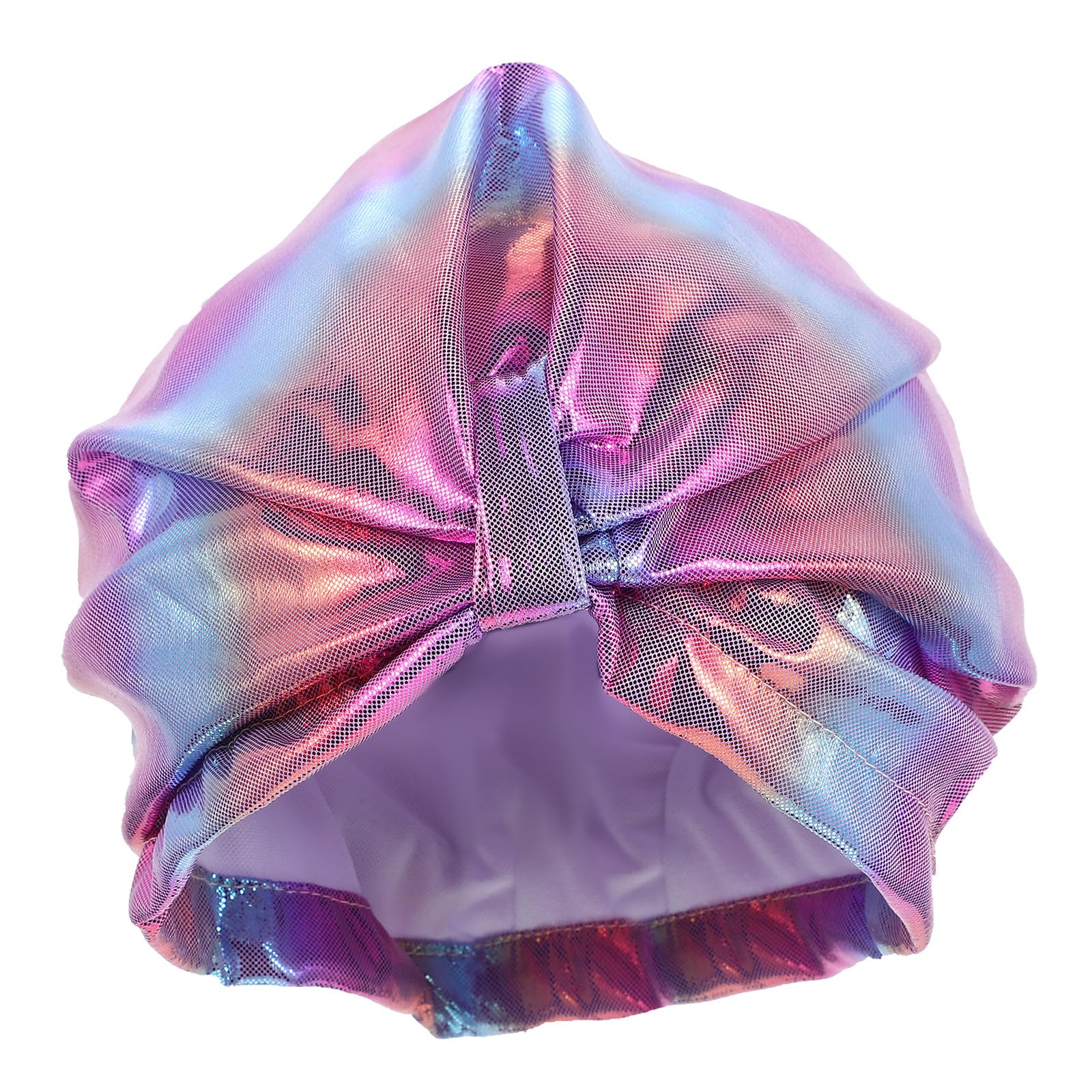 Beaupretty 4 Pièces Bonnet De Bain Bonnets De Bain pour Femmes Natation Dames Bonnet De Bain Doublé Bonnet De Douche Élastique Bonnets De Bain Femmes Filles