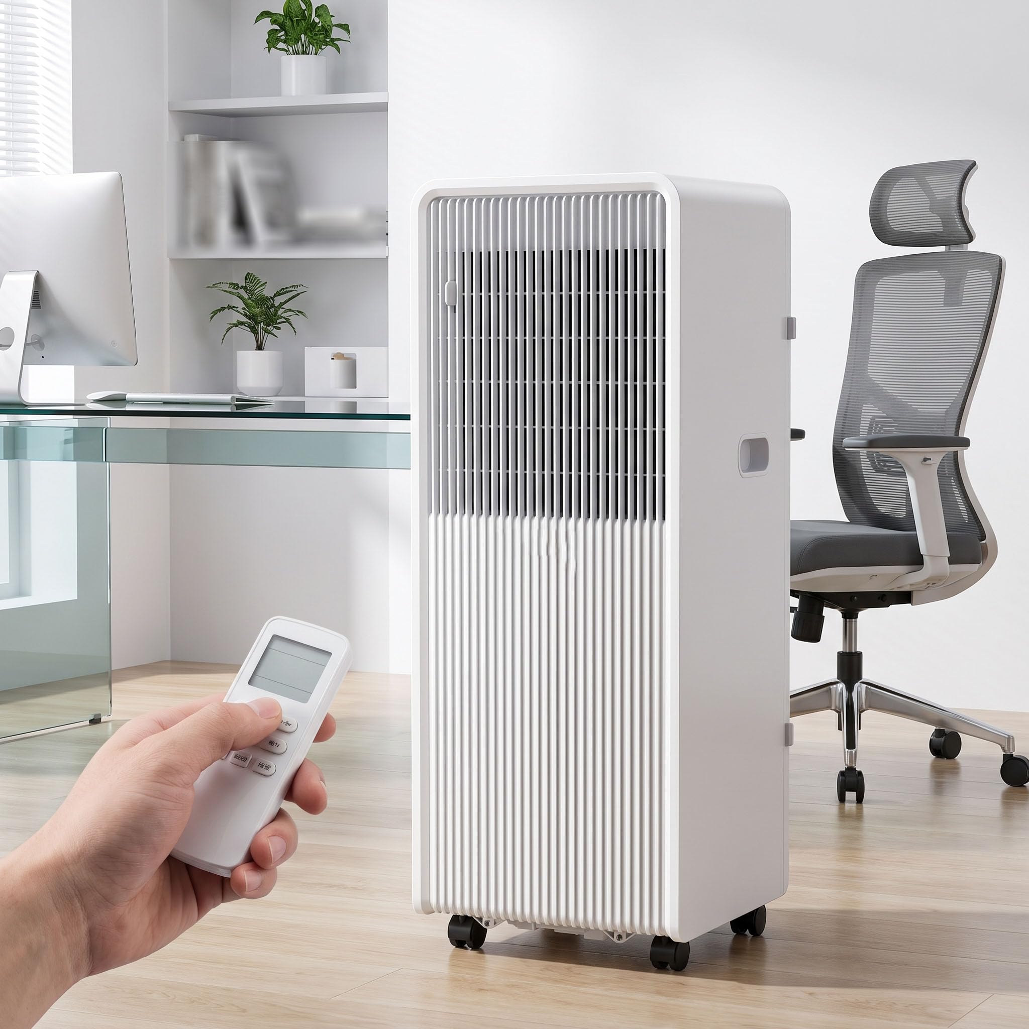 Portable Air Conditioner,Smart AC Unit with Dehumidifier & Remote for Rooms