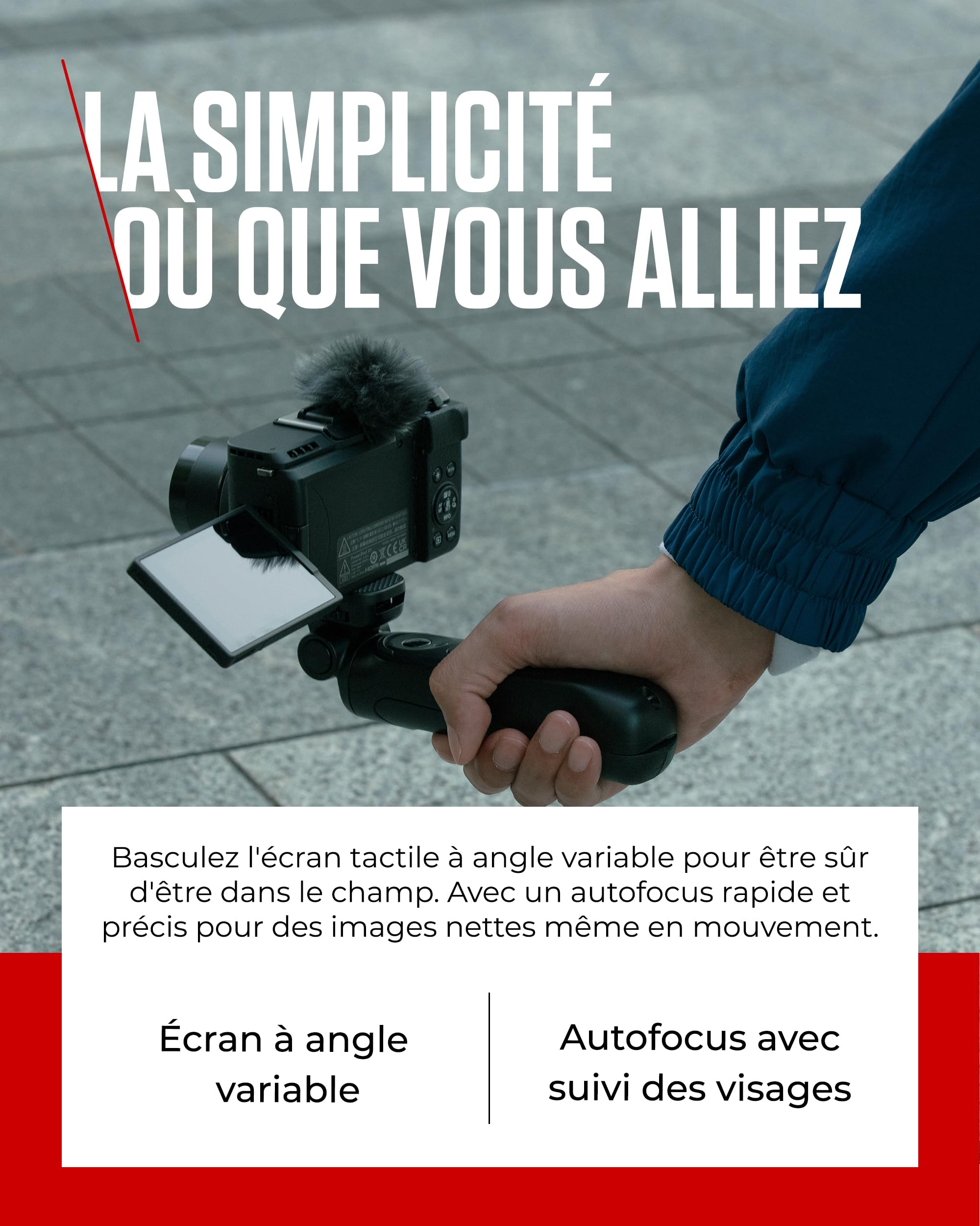 Canon PowerShot V1 - Caméra pour Le Vlog avec Objectif Ultra Grand-Angle f/2.8 | Matériel pour Créateurs de Contenu | Vlog et Voyage | Connexion Via USB et Wi-FI
