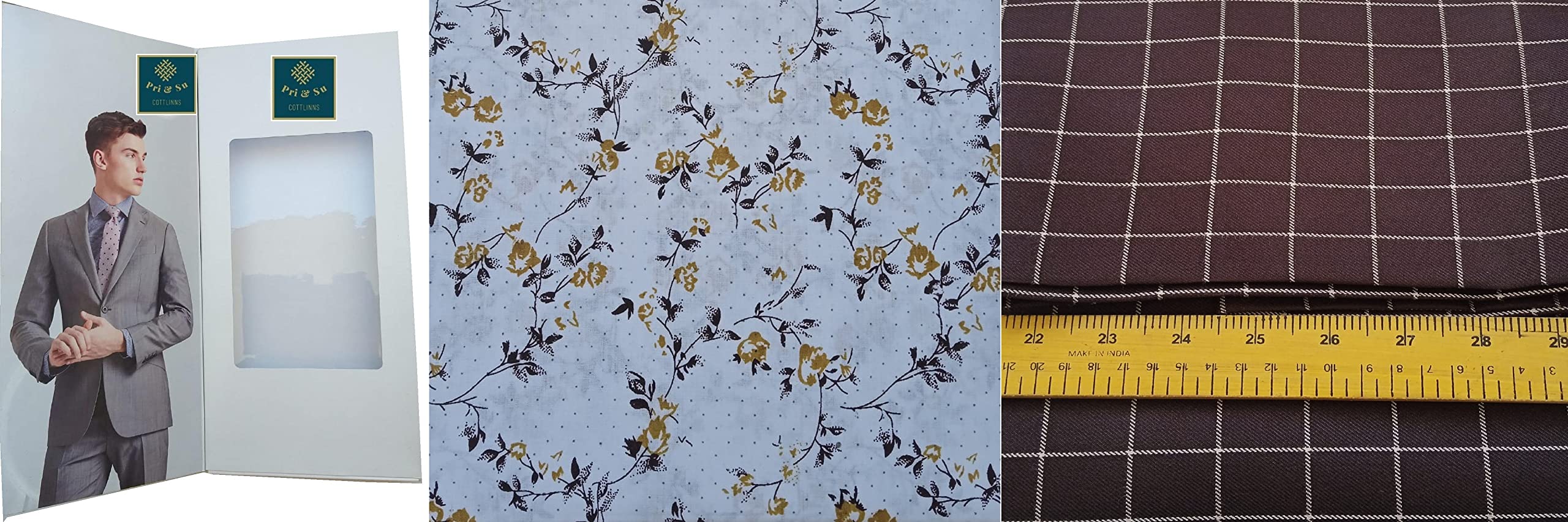 Pri & Su CottLinns Combo of Cotton Shirt 200015 & Trouser 90087-picture-13