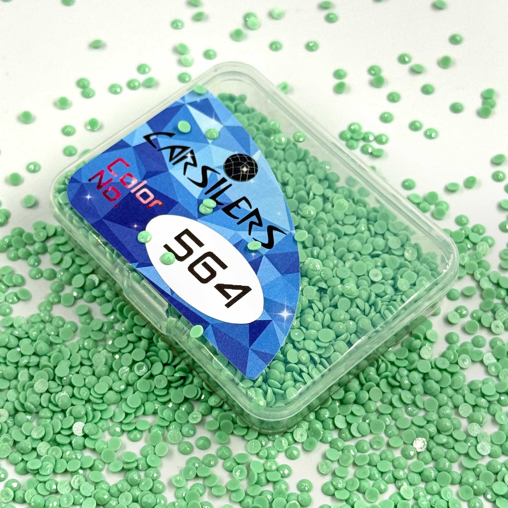 Diamond Painting Beads 564,Diamonds Painting Accessories Replacement for Missing Drills,Diamond Beads Replacement Drills Gems Stones,Round,About 3500pcs — image 1