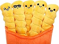 Vista 4 de WHAT DO YOU MEME? Patatas fritas arrugadas de apoyo emocional: papas fritas de felpa de Emotional Support Pals