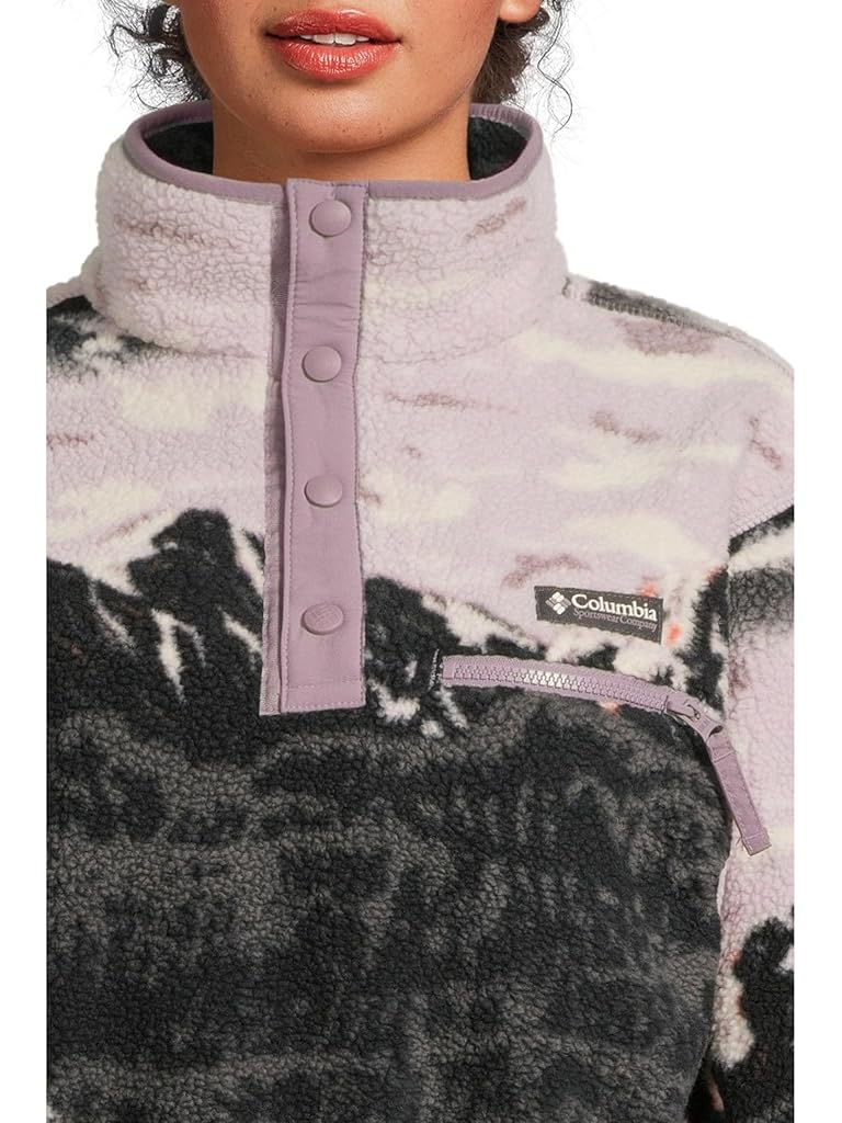 Multi Columbia Helvetia™ II Printed Cropped Half Snap