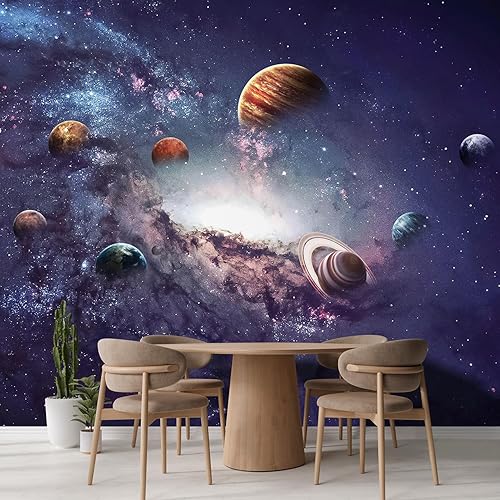 Miniatura 3 de wall26 Imágenes de Alta Resolución Presenta Creando Planetas del Sistema Solar - Mural de pared removible. Papel pintado autoadhesivo grande -