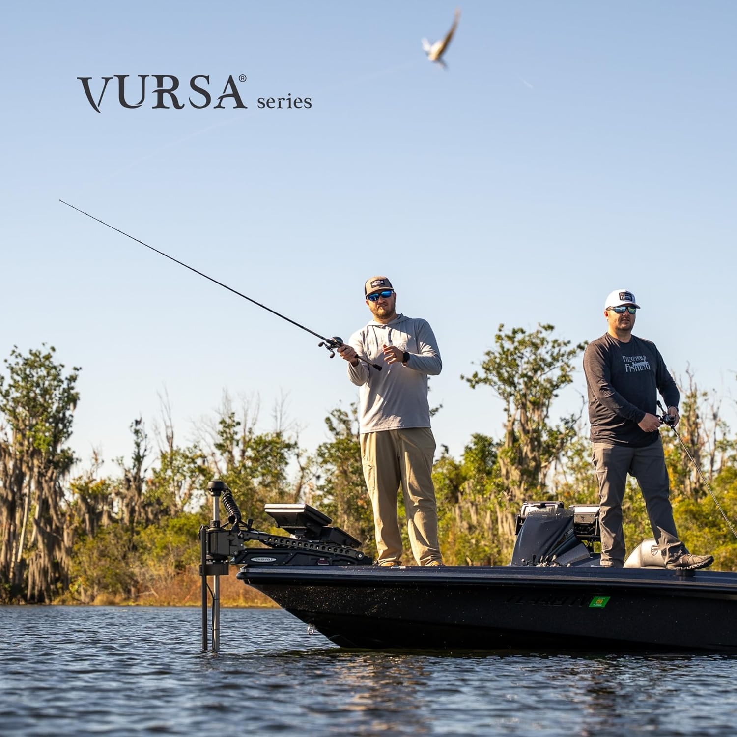 Fitzgerald Vursa Series Baitcasting Rods | High Modulus Graphite | American Tackle TiForged Air Guides | 9 Models | Bass, Walleye & Musky | Freshwater & Inshore