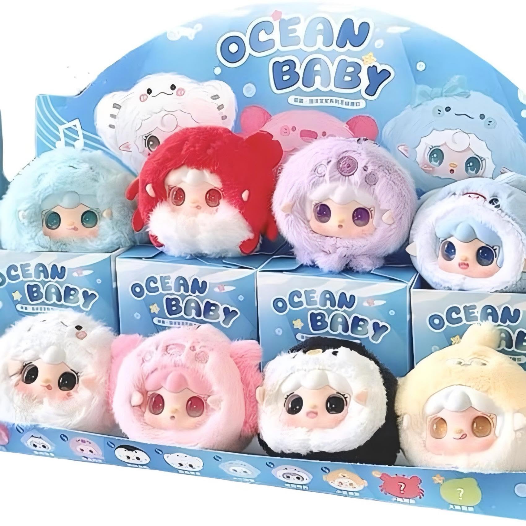 Amazon.co.jp: yooki オーシャンフレンズ ぬいぐるみキーホルダー