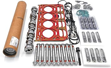 6.2L LT GEN-5 AFM Engine Rebuild Kit W/GENUINE GM 12629512 Camshaft | 8 AFM LIFTERS | 8 LS7 STYLE LIFTERS | HEAD GASKET KIT | BOLTS | FITS 2014-2020 Chevrolet 6.2L LT Gen5 L86 L87
