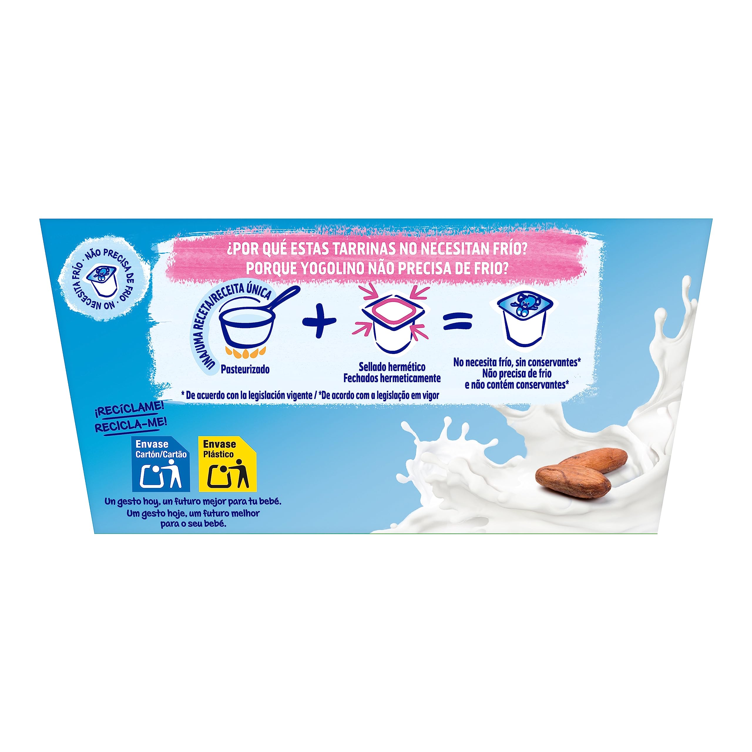 NESTLÉ YOGOLINO Cacao Pack 6 x 90g