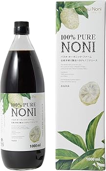 ノニジュース Amazon | ノニジュース1000ml（パラオ産、完全熟成ノニ果汁原液