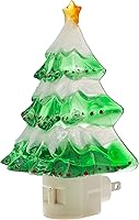 Vista 52 de Creative Hobbies Holiday Decor Night Lights - Featuring Halloween Jack O' Lantern Pumpkin and Black Cat with Rotational Socket and On/Off Switch