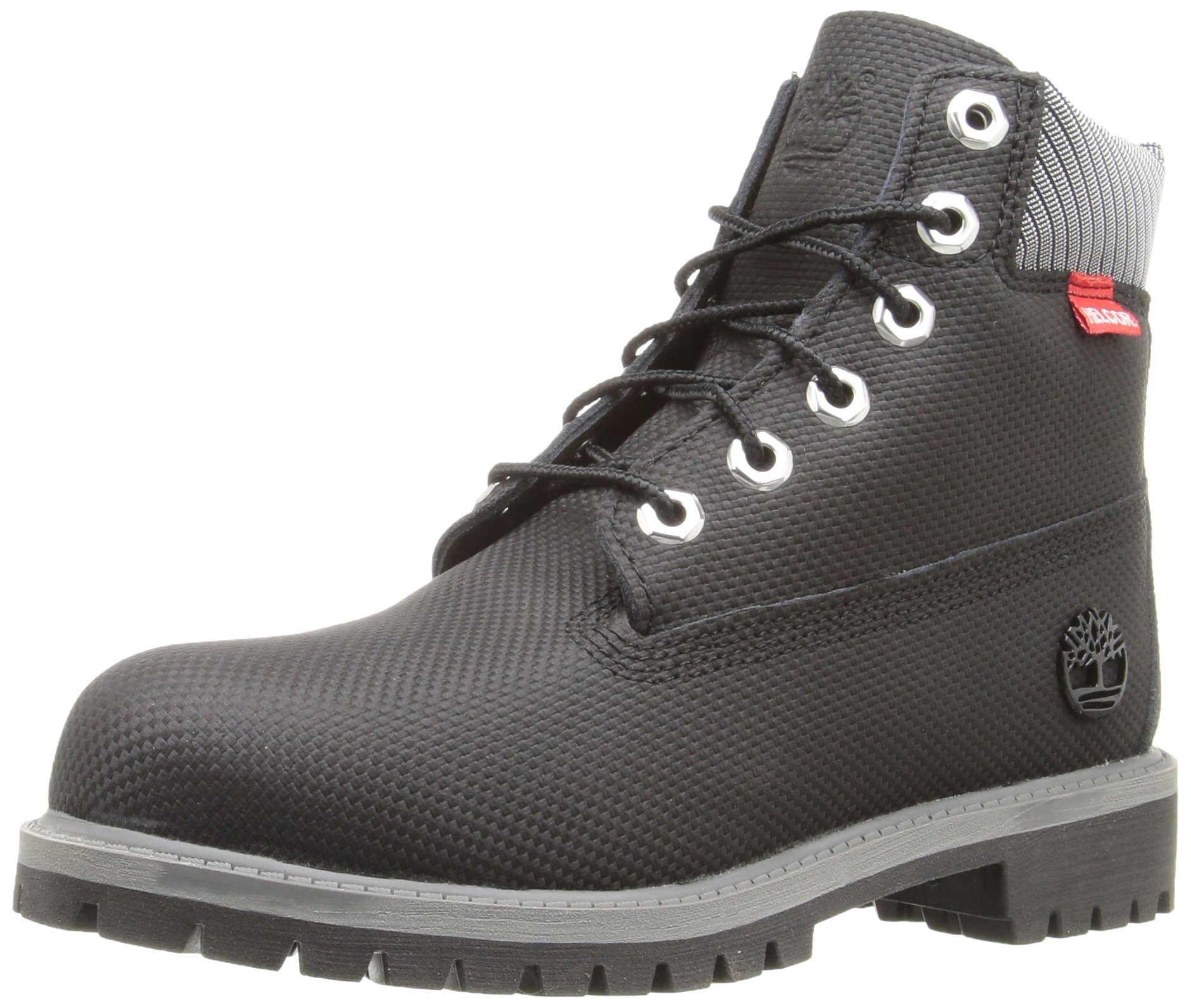 Timberland Kids 6-Inch Premium Boot, Black Nubuck, 6 M US Toddler — view 11