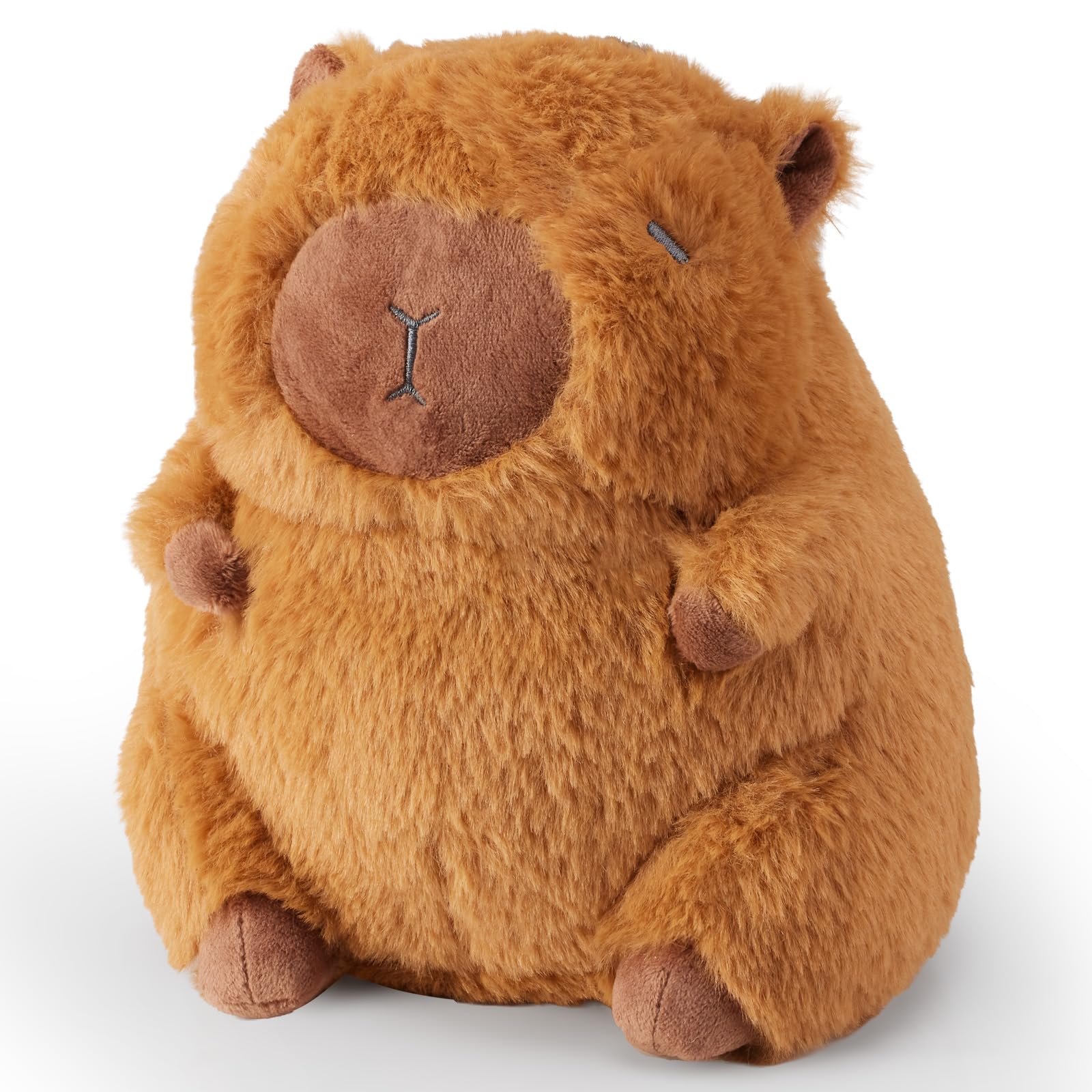 Capybara Microwavable Weighted Stuffed Animals Plushies Heating Pad Animal for Anxiety Period Cramps Lavender Scented Heat Cold Compress