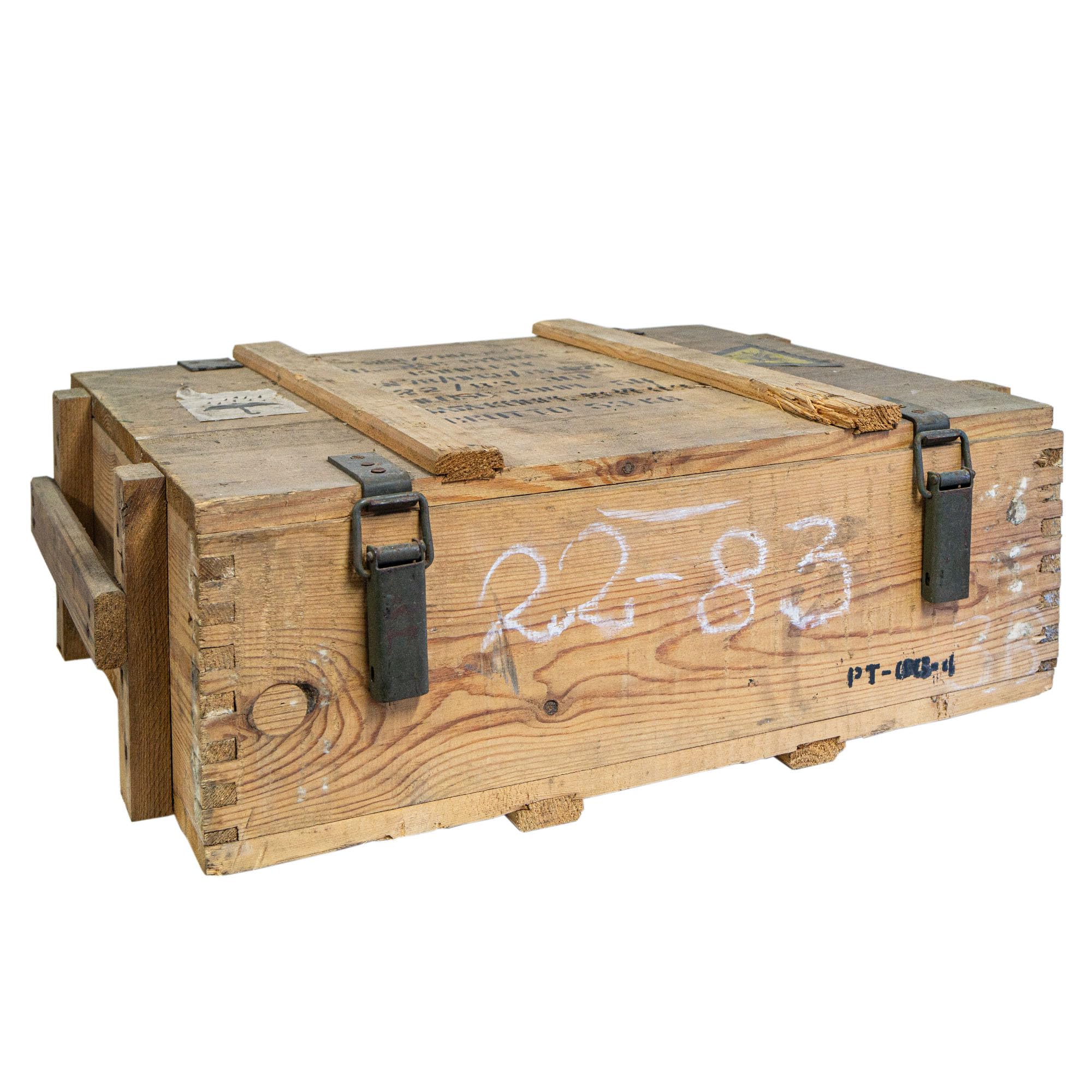 Kistenkolli Altes Land Skrzynka na amunicję Box KS-40 jako towar klasy B, skrzynka transportowa, grubość ścianki ponad 1 cm, wymiary ok. 53 x 37 x 29 cm, wymiary wewnętrzne 49 x 30 x 20 cm