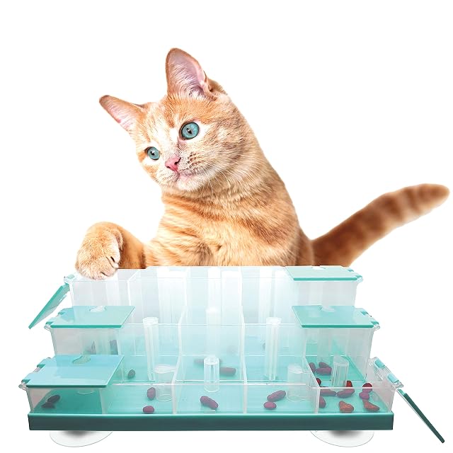 Foto 2 de 4 de Doc & Phoebe's - Alimentador de Rompecabezas para Gatos, Multicolor (33052)