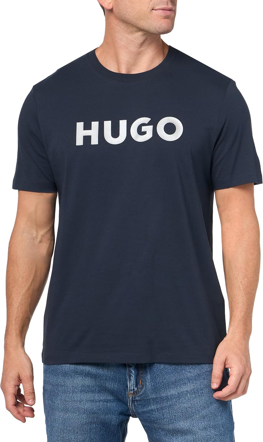 HUGO Men's Print Logo Short Sleeve T-Shirt