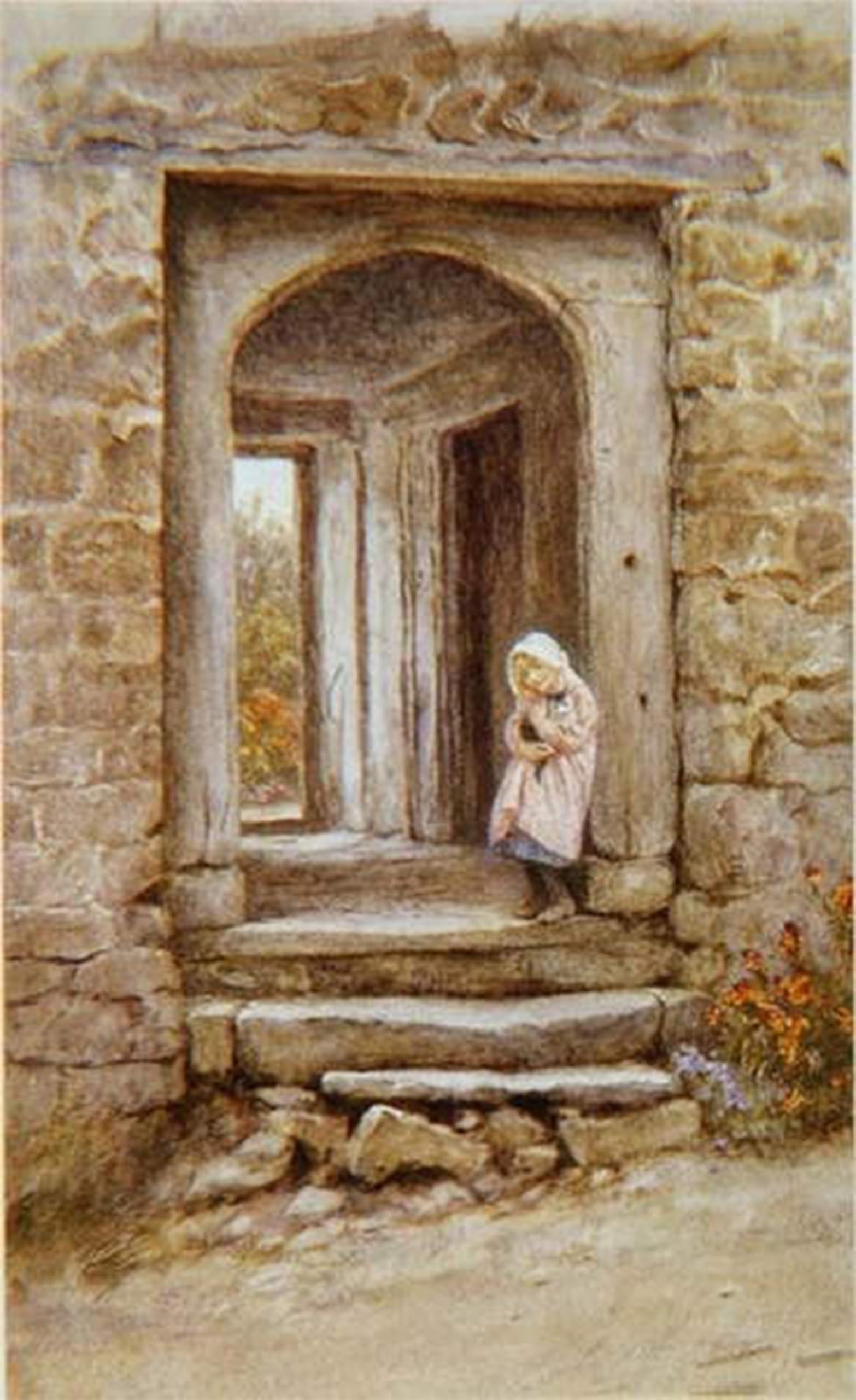Affiche decorative graffiti Helen Allingham grand poster mural de 60x90cm - 5