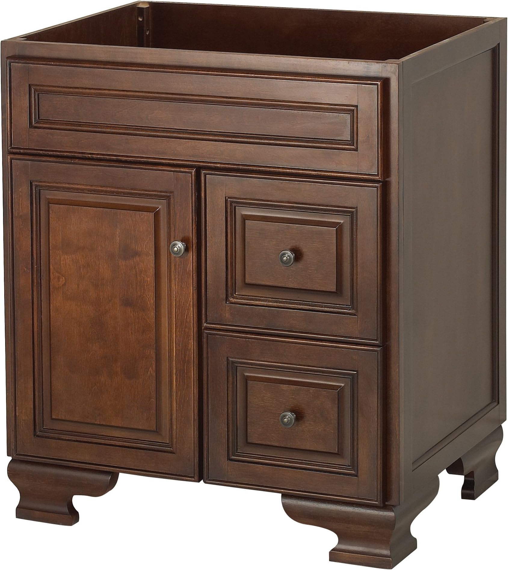 Foremost HANA3021D Dark Walnut Hawthorne Vanity, 30"