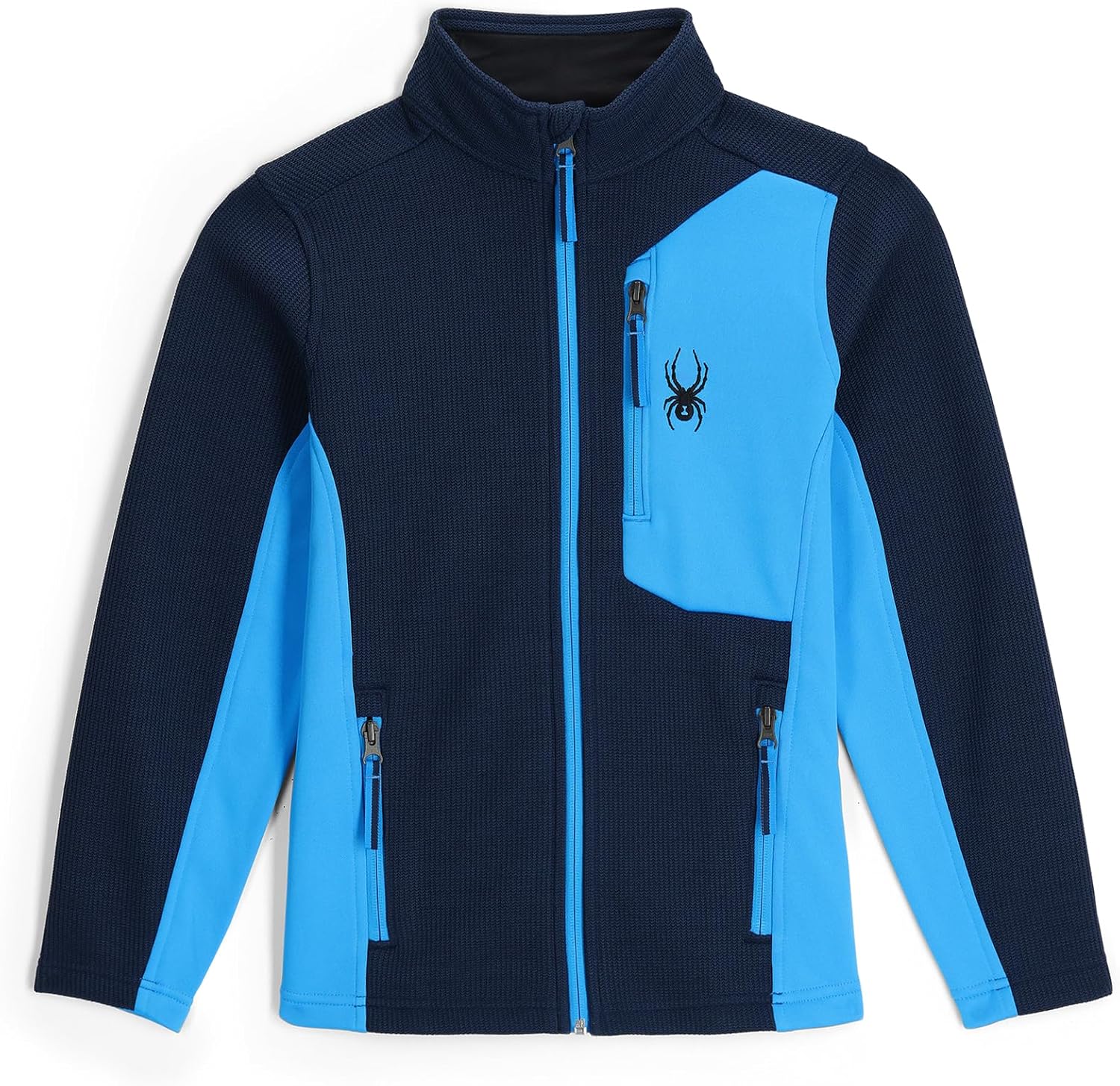 Spyder Boy's Bandit Zip Fleece Ski Base Layer Jacket