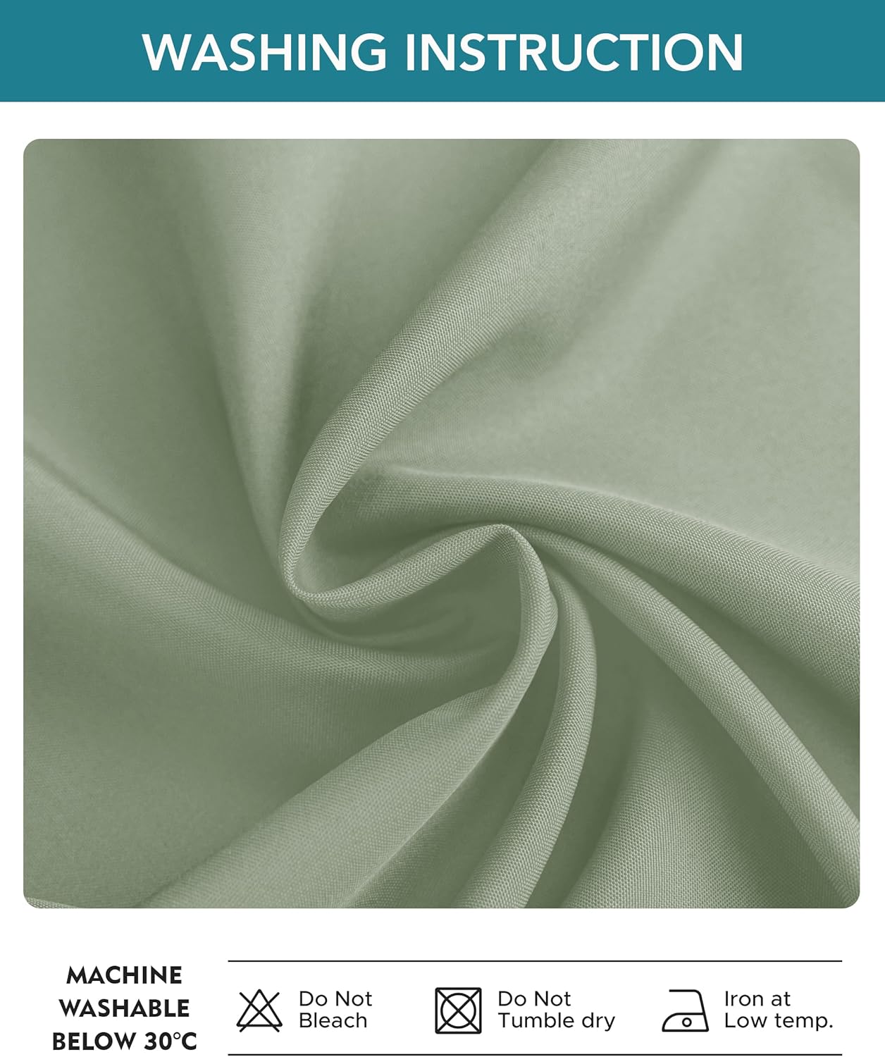 HolidayIdeas Outdoor Curtains for Patio Waterproof-4 Panels 54x84 Inch Windproof Weatherproof Privacy Sage Green Curtains-Grommet Top and Tab Bottom Drape for Gazebo, Porch, Pergola, Cabana, Backyard