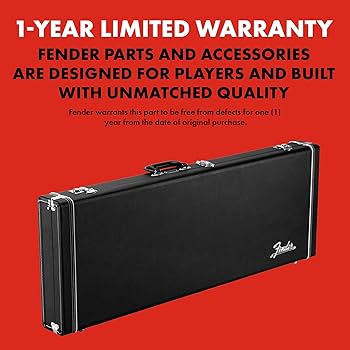 Amazon.com: Fender Classic Series Wood Case, Jazzmaster