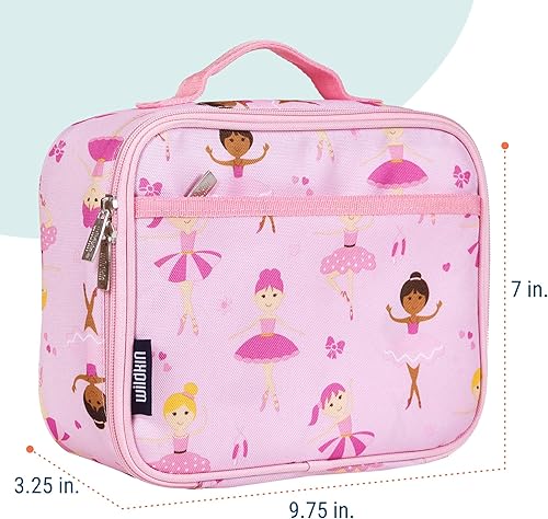 Miniatura 3 de Wildkin Lonchera aislada para niños y niñas, tamaño perfecto para empaquetar aperitivos calientes o fríos para la escuela y los viajes, los patrones