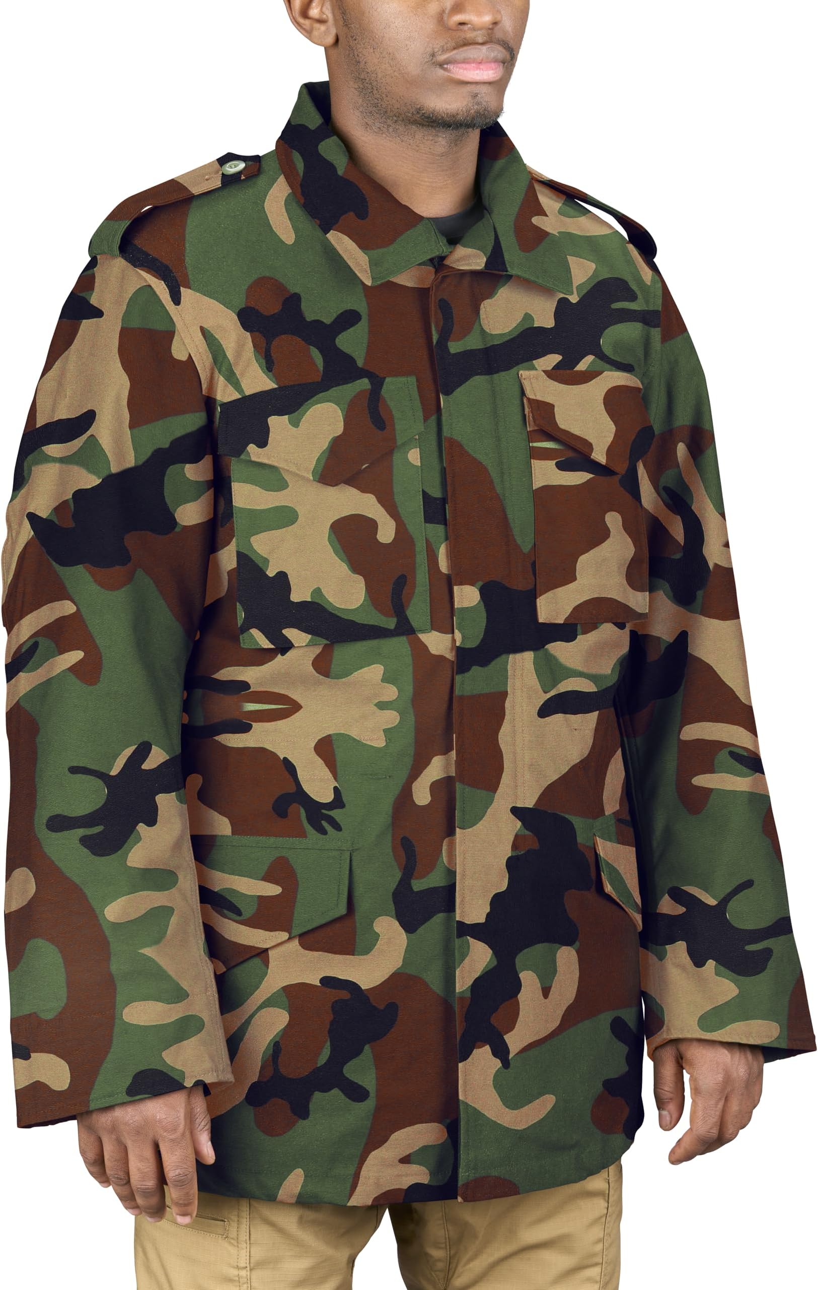 Propper Men's M65 Field Coat, Fully Lined Coat with Quilted Liner, Men's Coat for Military and Law Enforcement