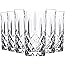 RCR Crystal Orchestra Cut Glass Highball Cocktail Glasses Tumblers Set - 396ml - Pack of 6