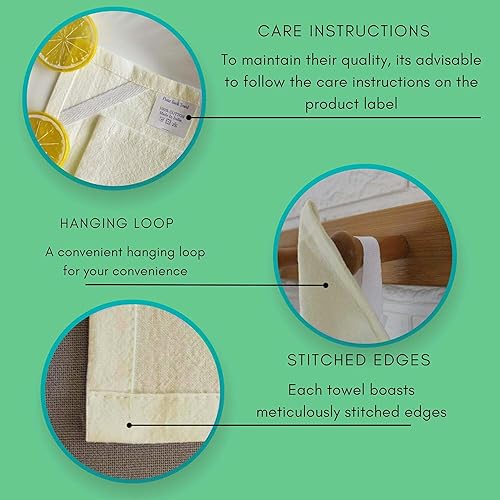Miniatura 4 de Paños de cocina de algodón, absorbentes y sin pelusas, paños de cocina para lavar platos, trapos de cocina de secado rápido, paquete de 12 unidades