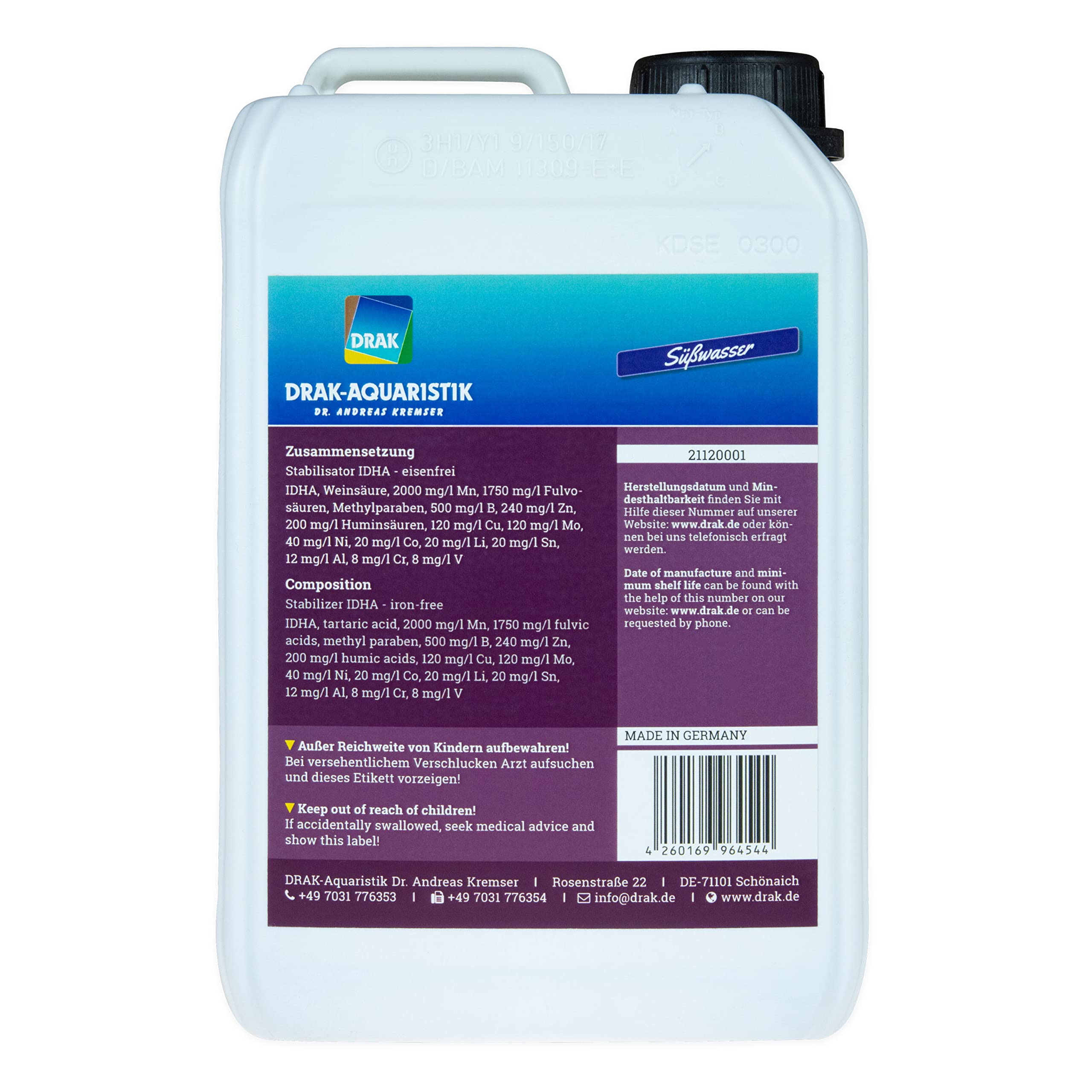 Nutridrakon Mn - Spurennährstoffe 3,0 l Kanister